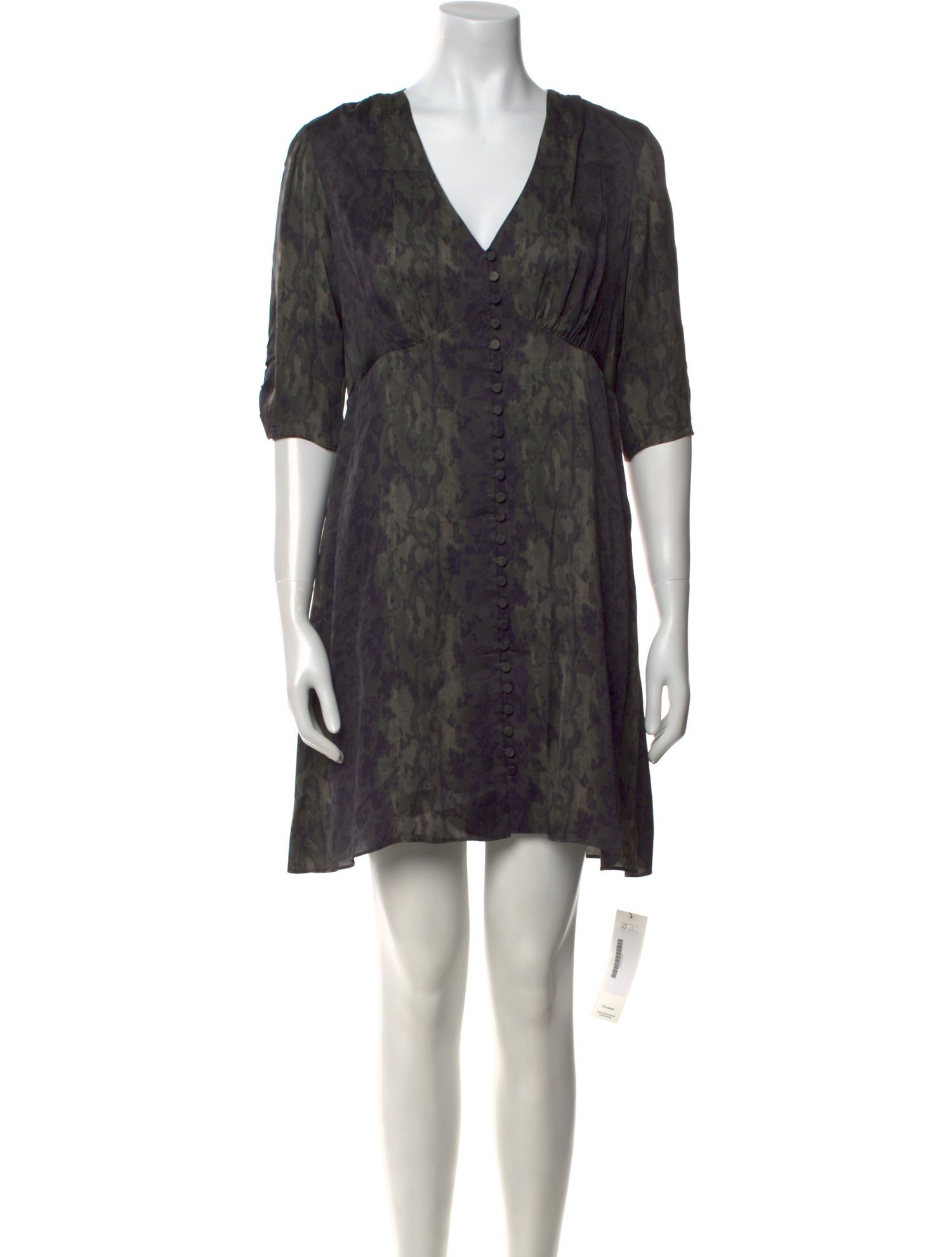 AllSaints Printed Mini Dress