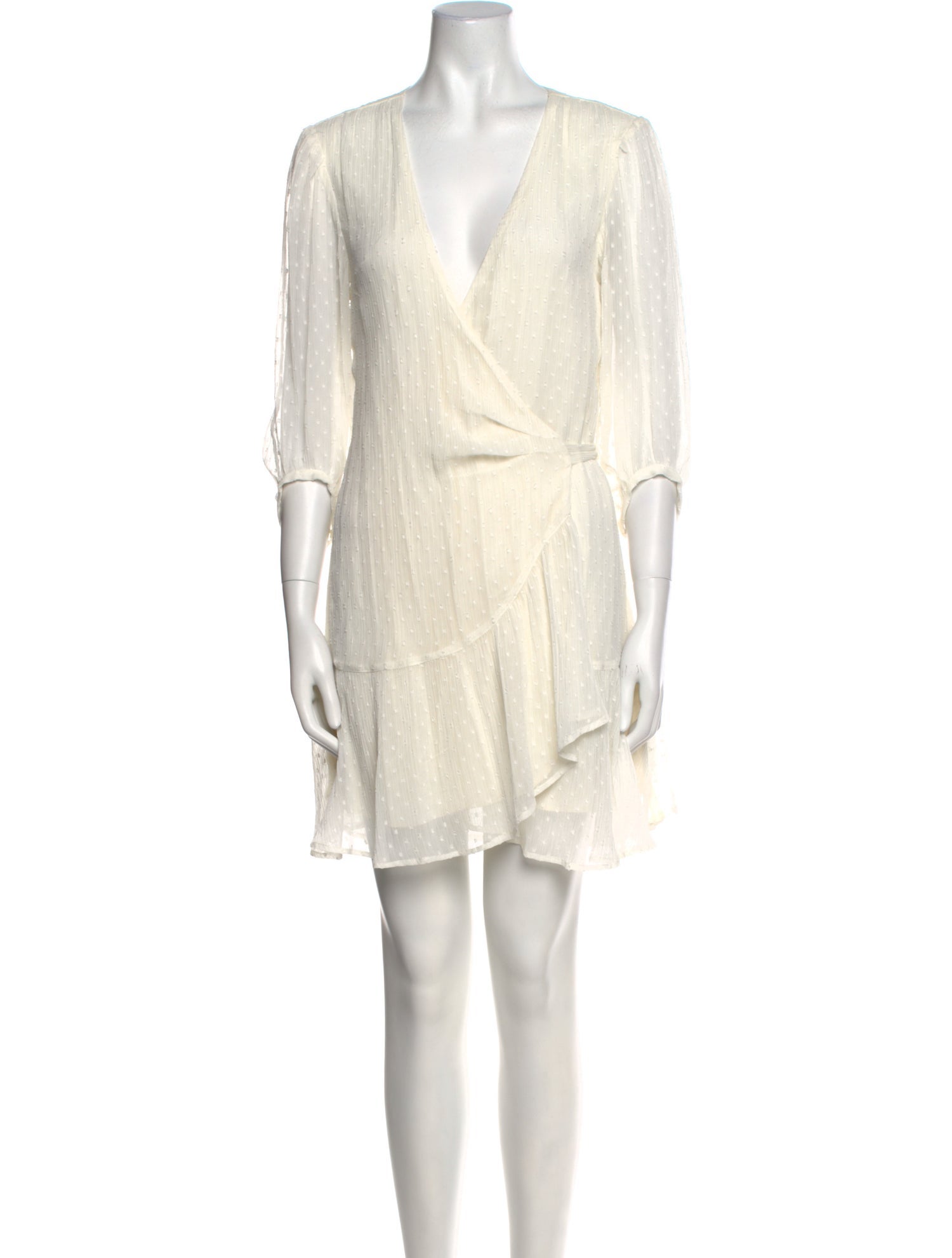 AllSaints V-Neck Mini Dress