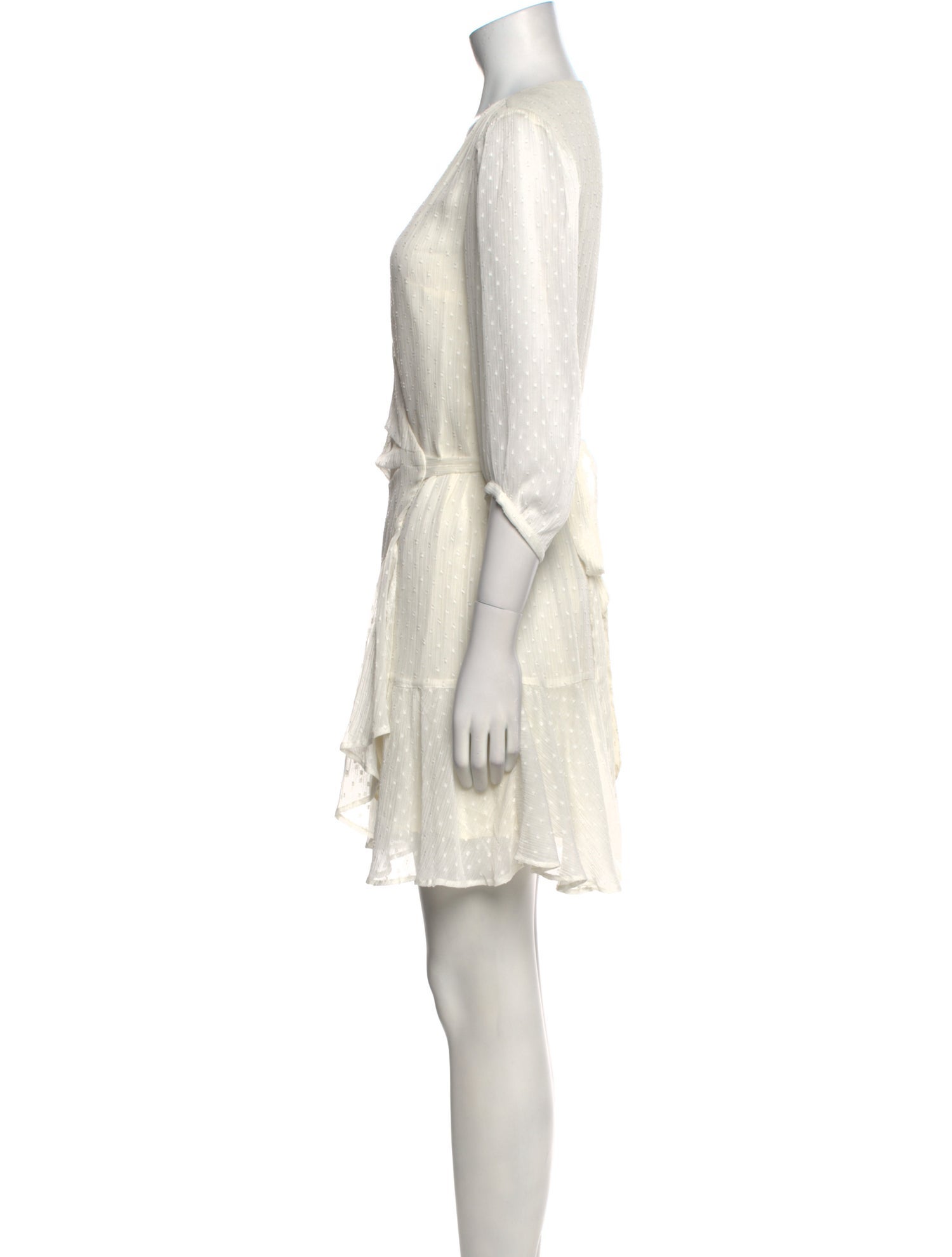 AllSaints V-Neck Mini Dress