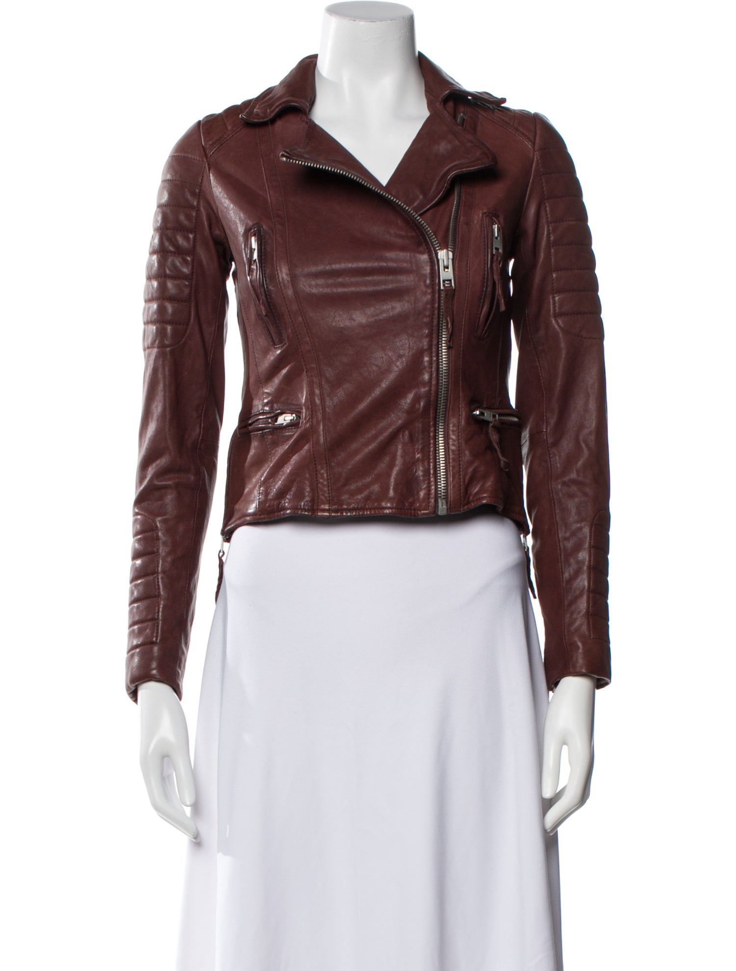 AllSaints Leather Biker Jacket