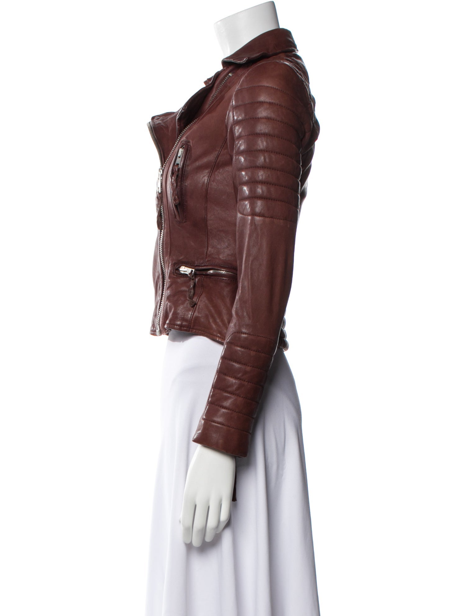 AllSaints Leather Biker Jacket
