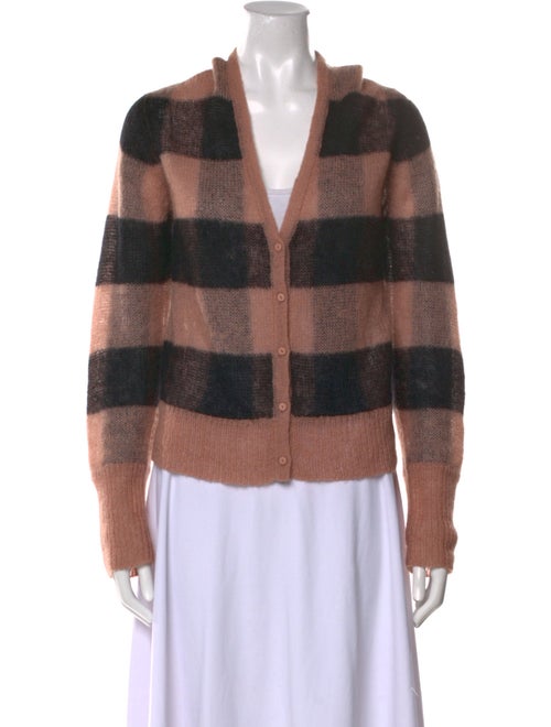 AllSaints Striped V-Neck Sweater