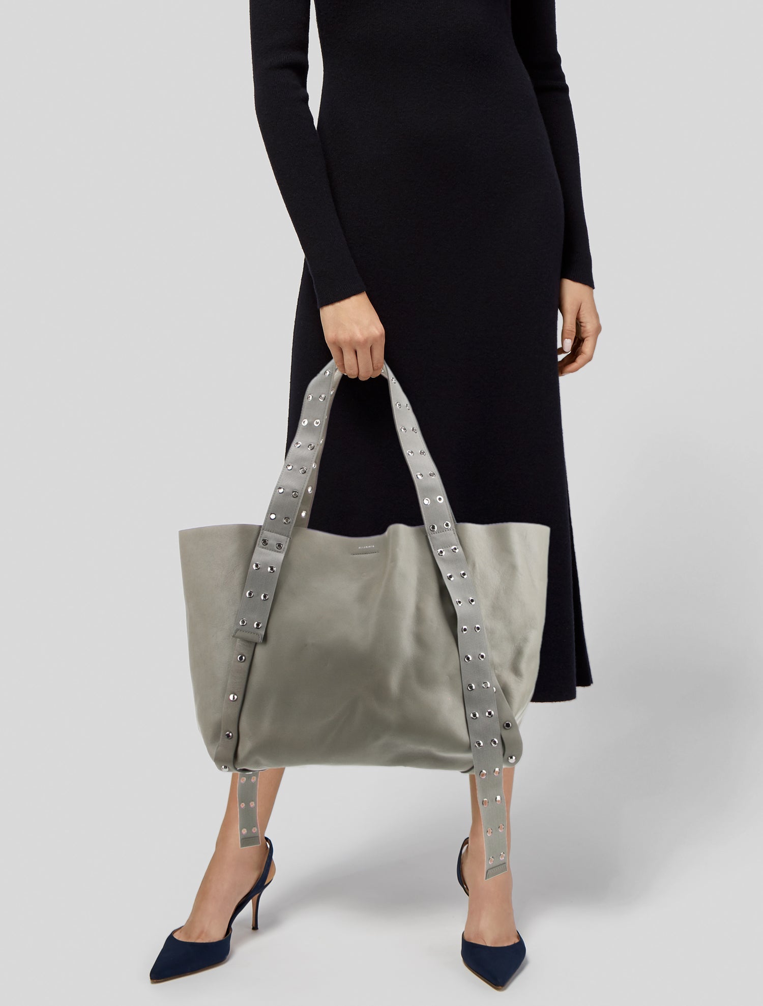 AllSaints Leather Tote