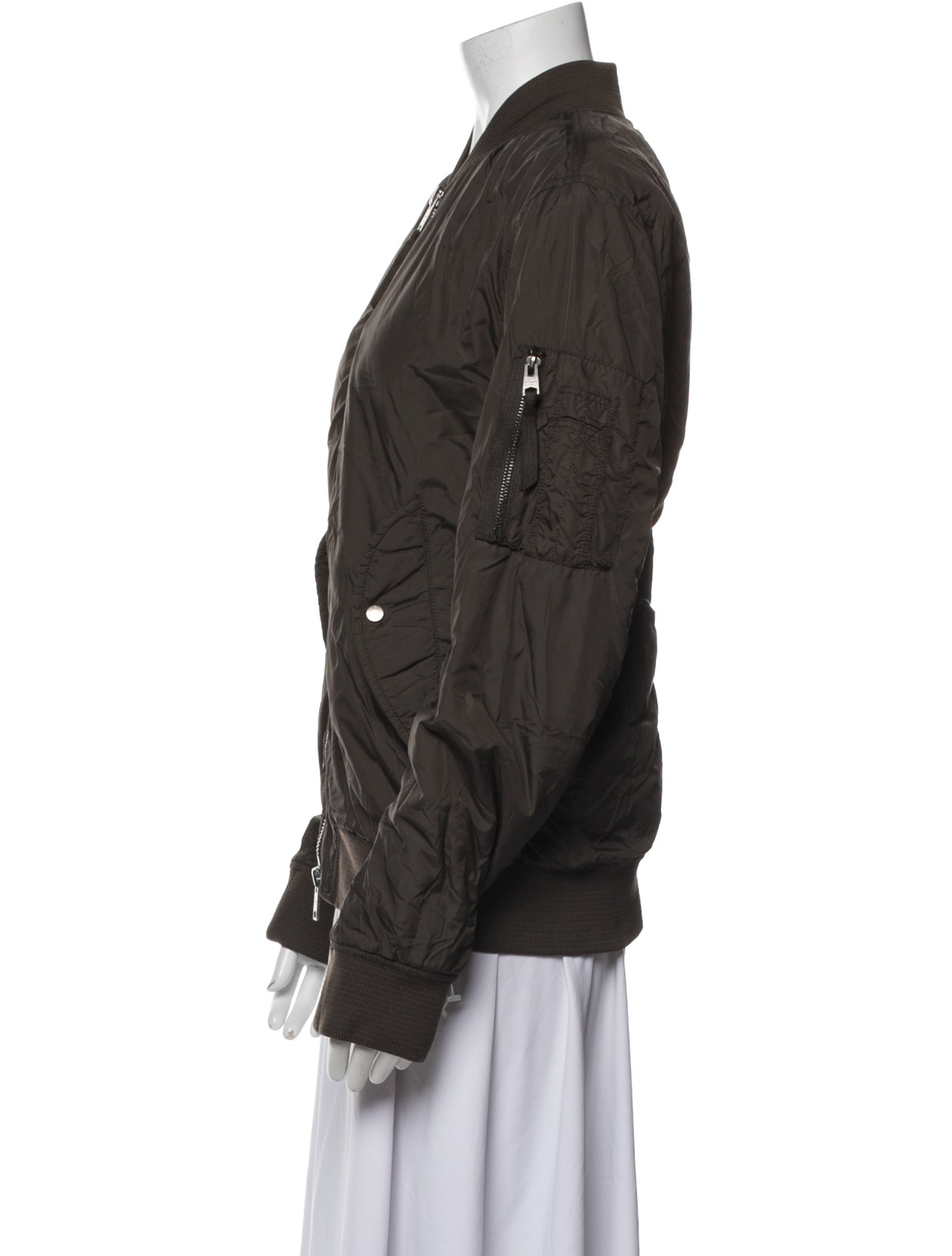 AllSaints Nylon Bomber Jacket