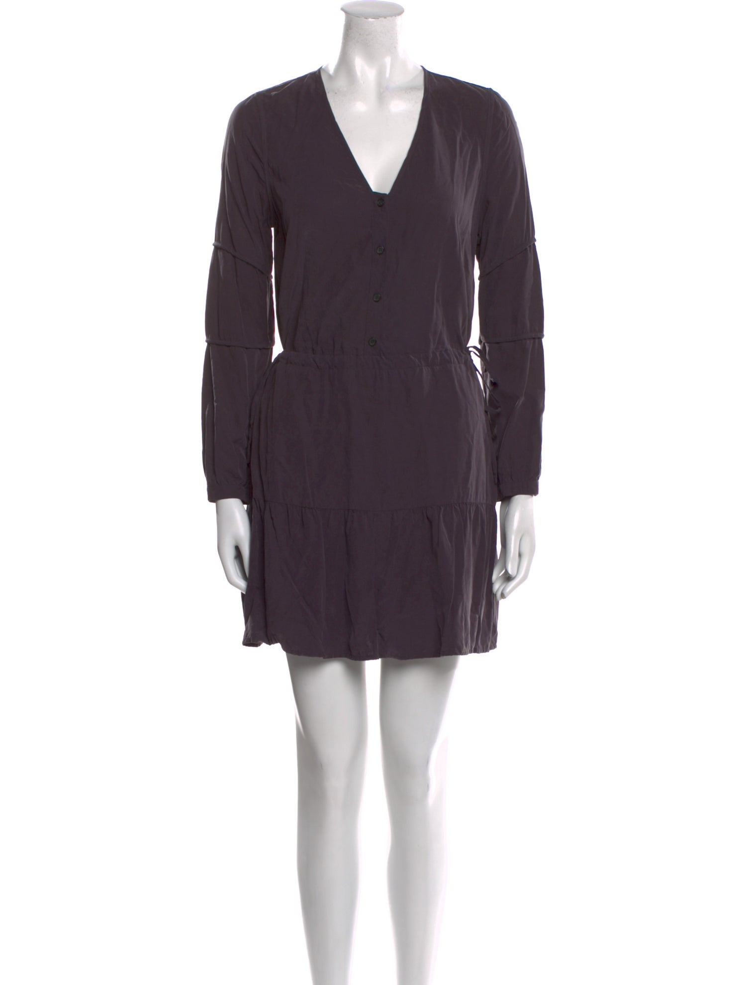 AllSaints V-Neck Mini Dress