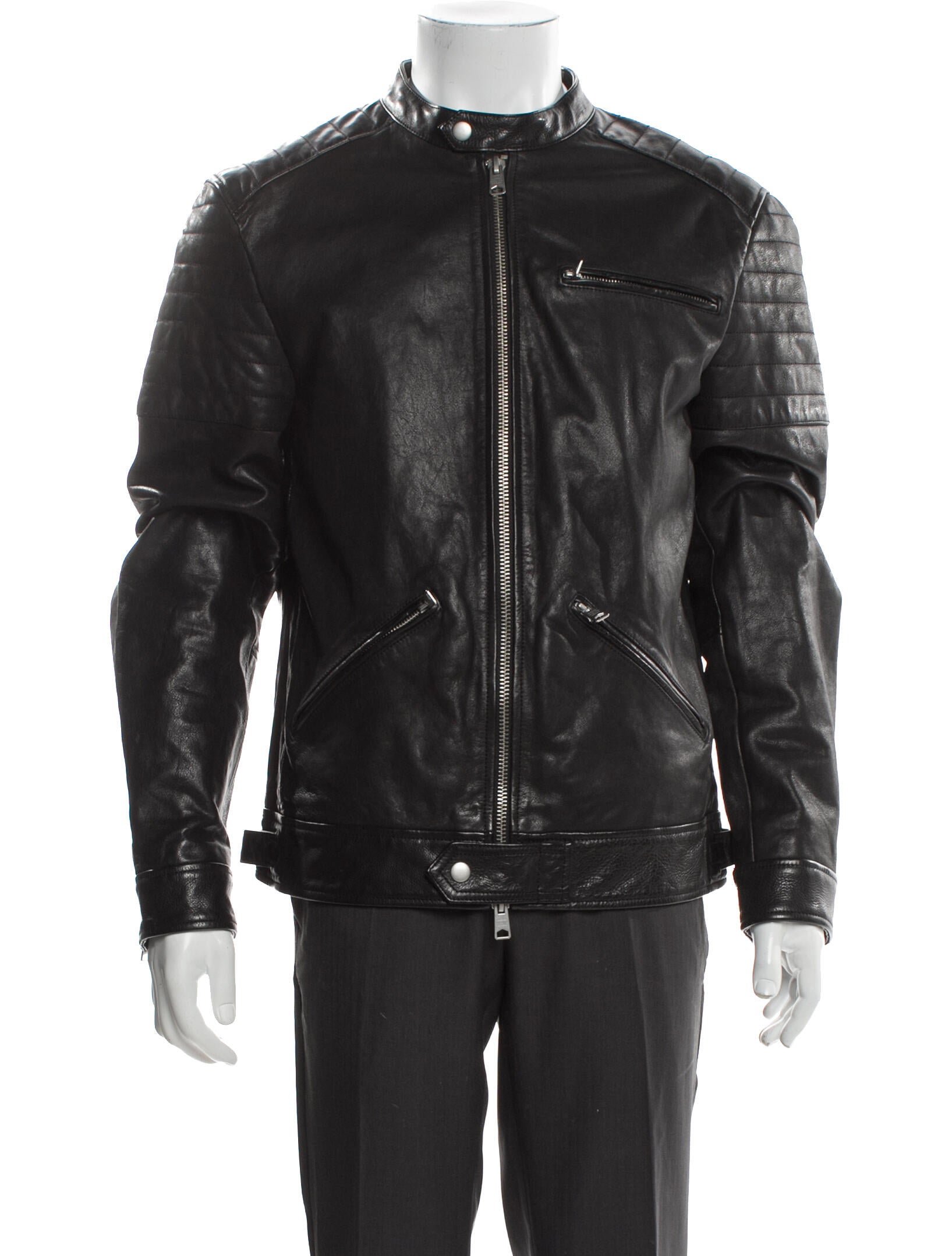 AllSaints Leather Moto Jacket