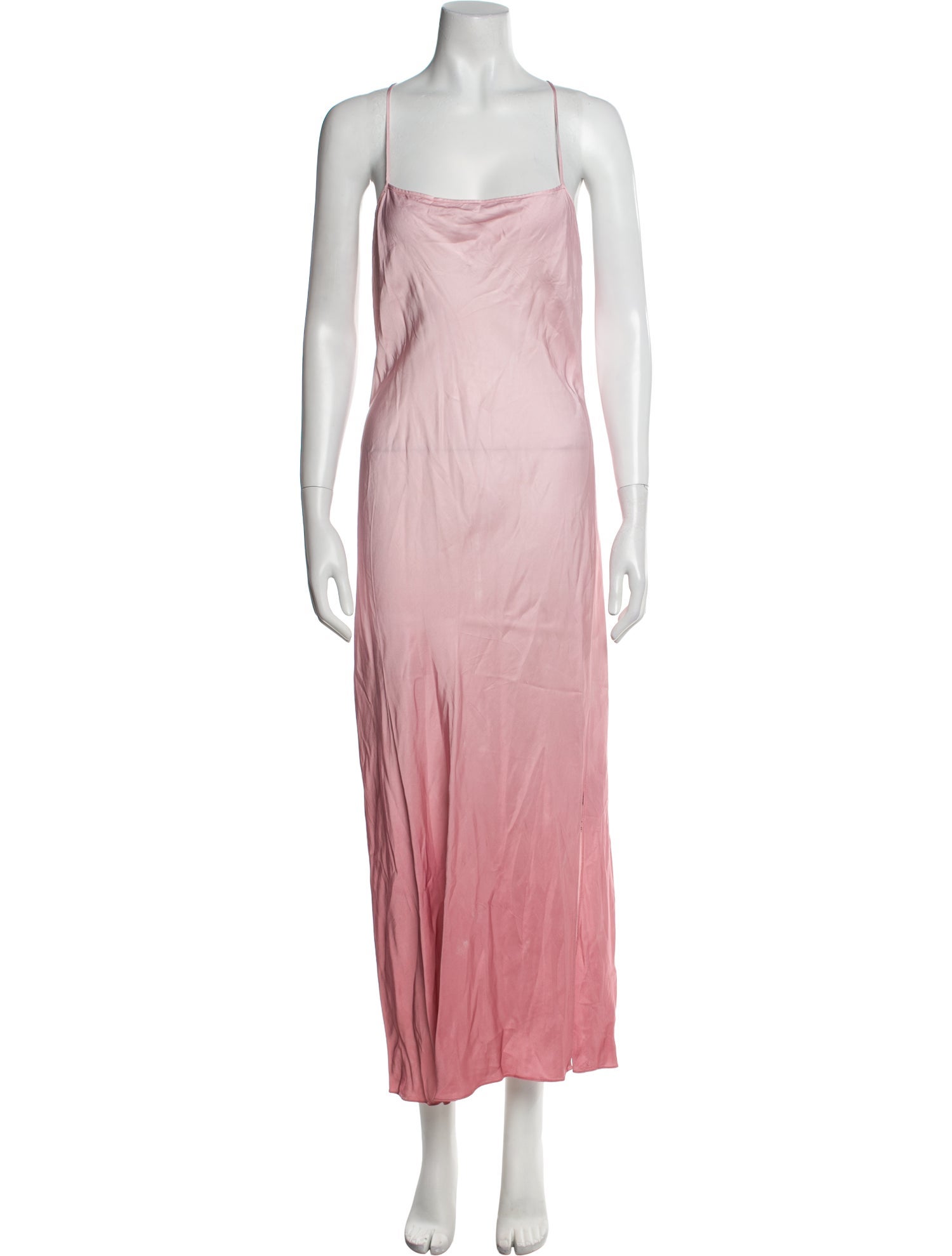 AllSaints Square Neckline Long Dress