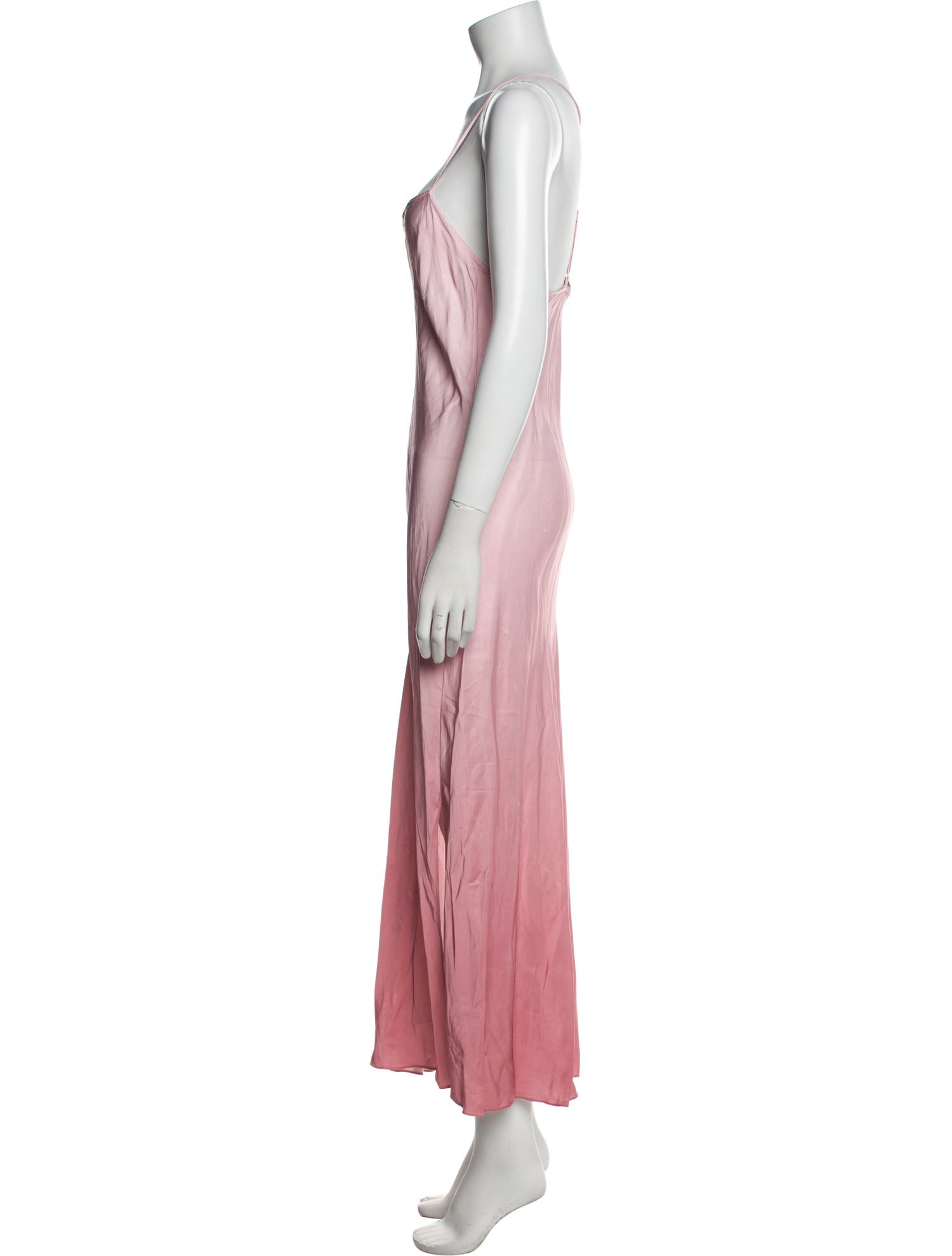 AllSaints Square Neckline Long Dress