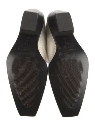 AllSaints Leather Colorblock Pattern Boots