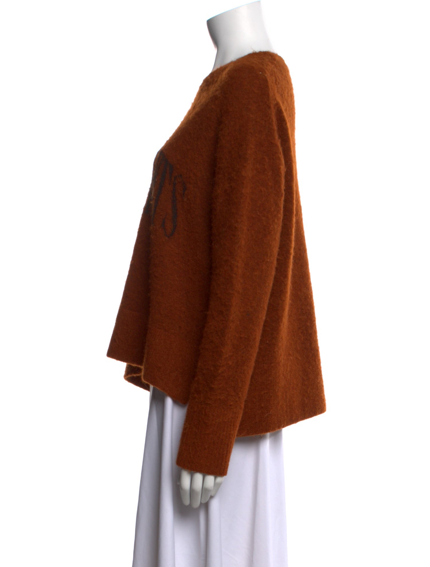 AllSaints Alpaca Printed Sweater