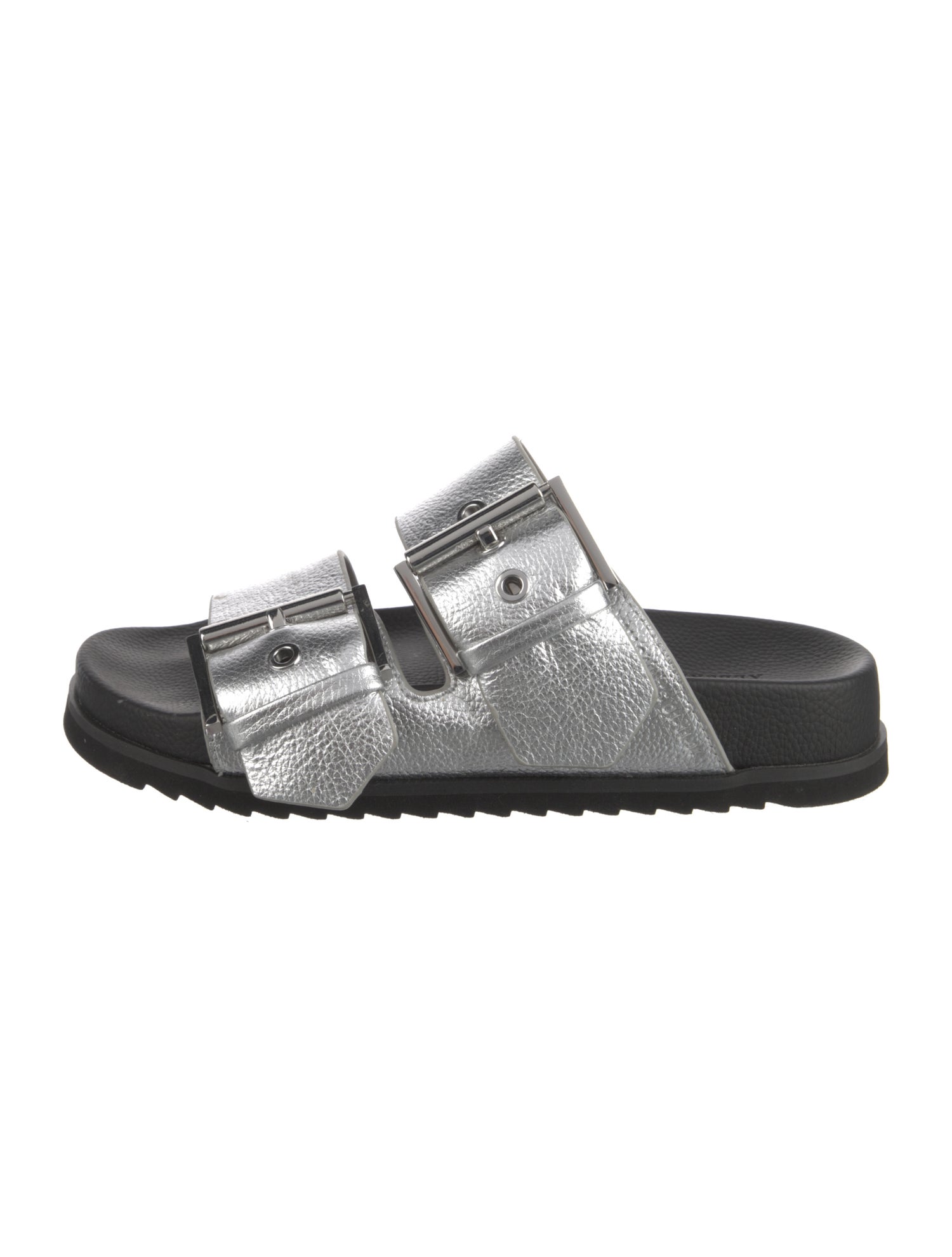 AllSaints Leather Slides