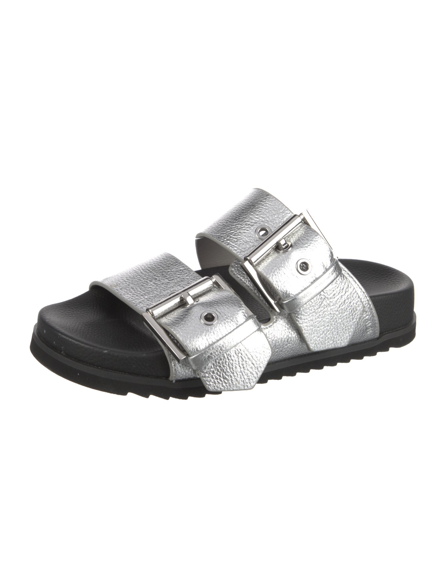 AllSaints Leather Slides