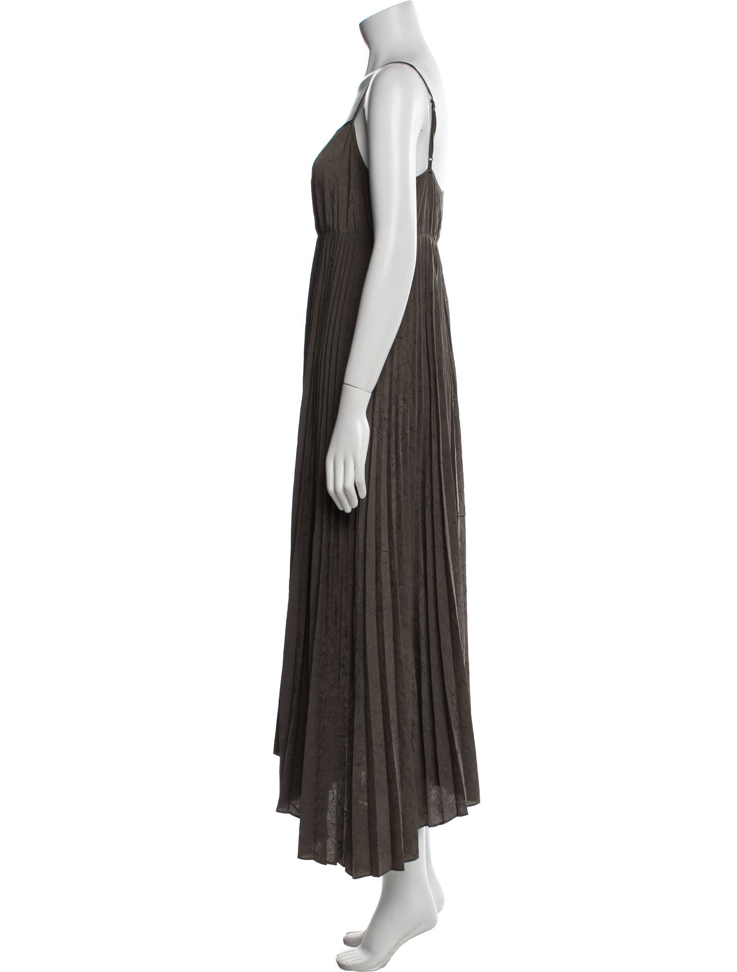 AllSaints Square Neckline Long Dress