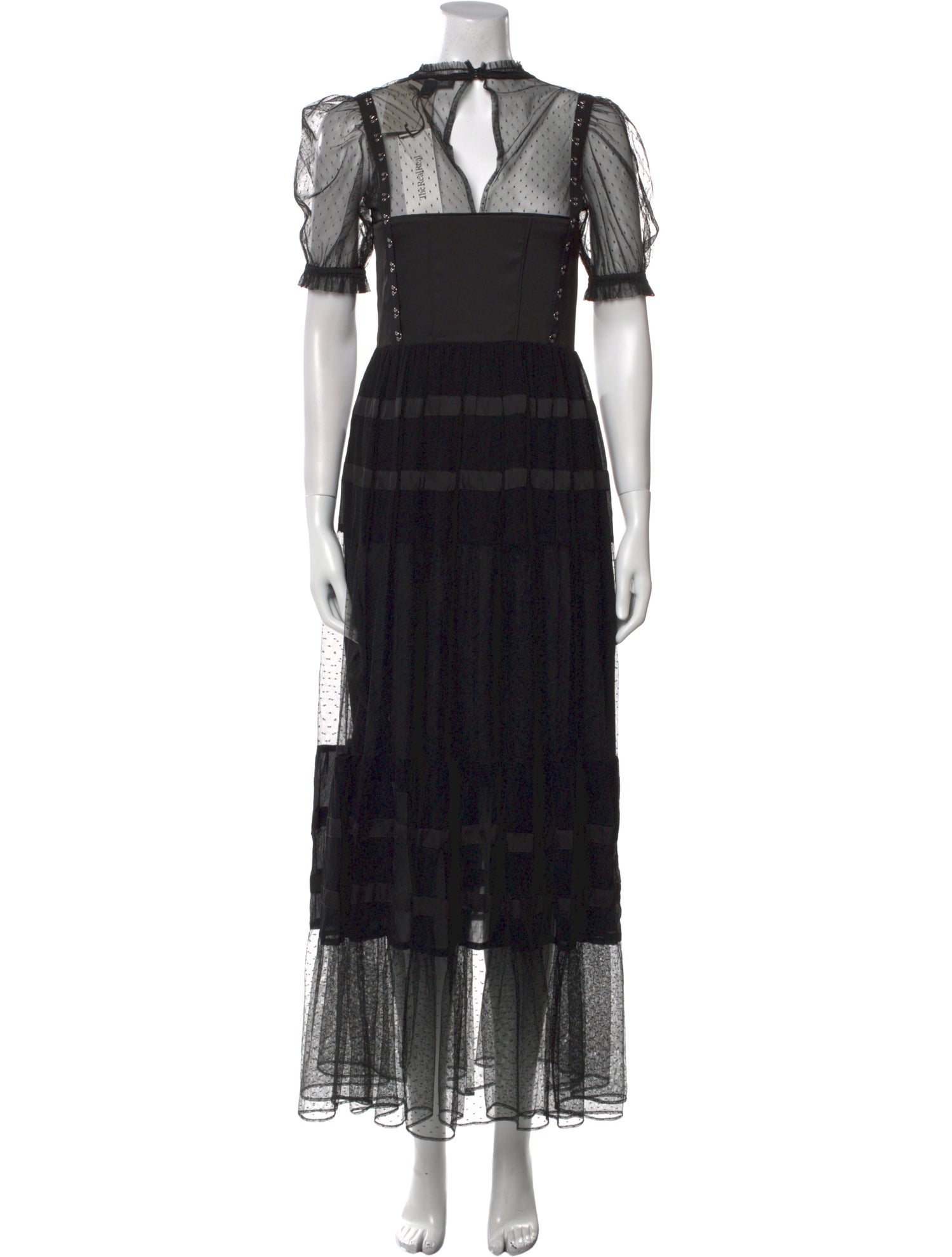 AllSaints Lace Pattern Long Dress w/ Tags