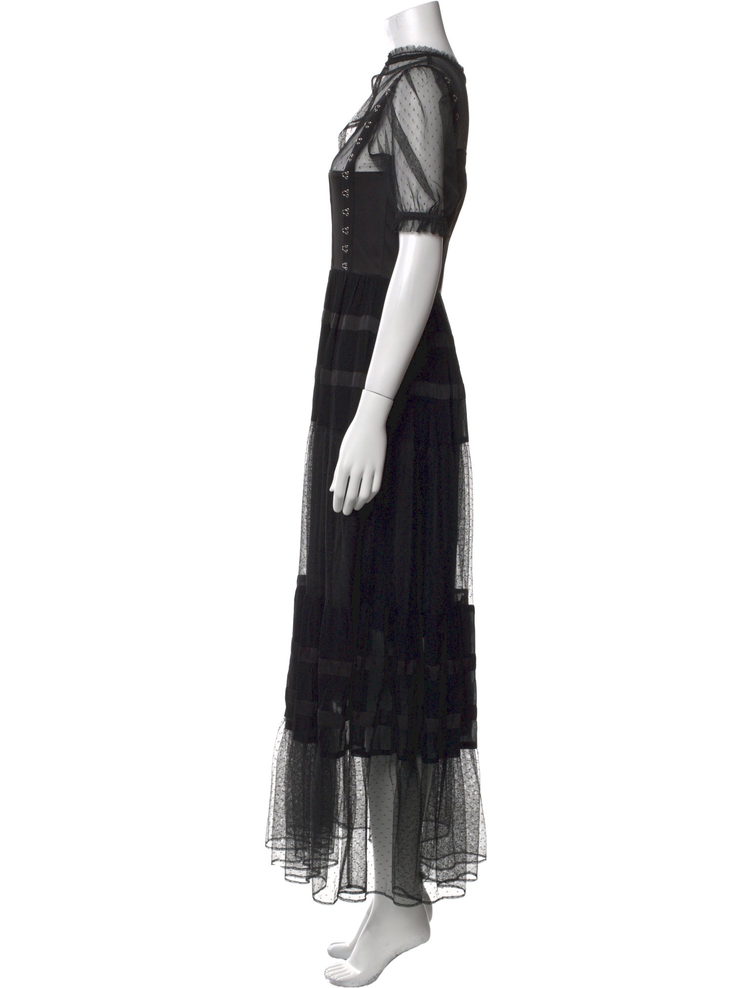 AllSaints Lace Pattern Long Dress w/ Tags