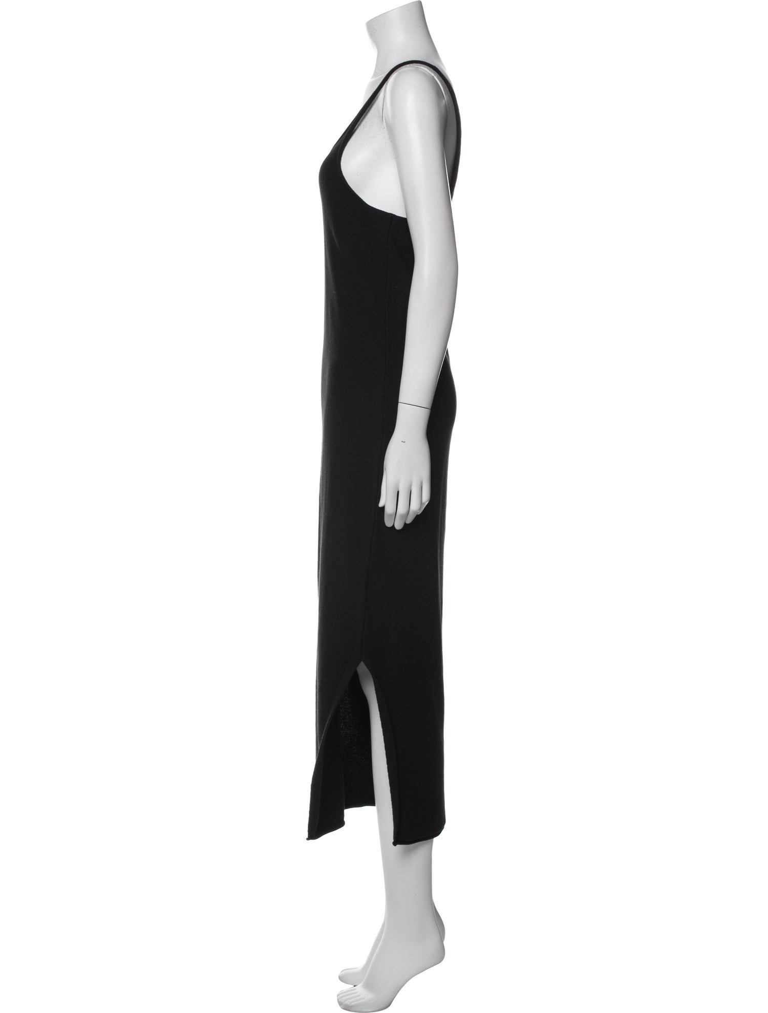 AllSaints Scoop Neck Long Dress