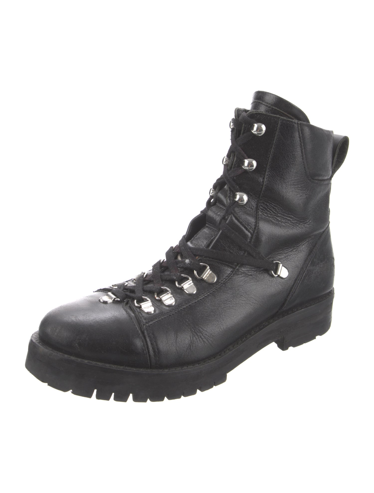AllSaints Leather Combat Boots