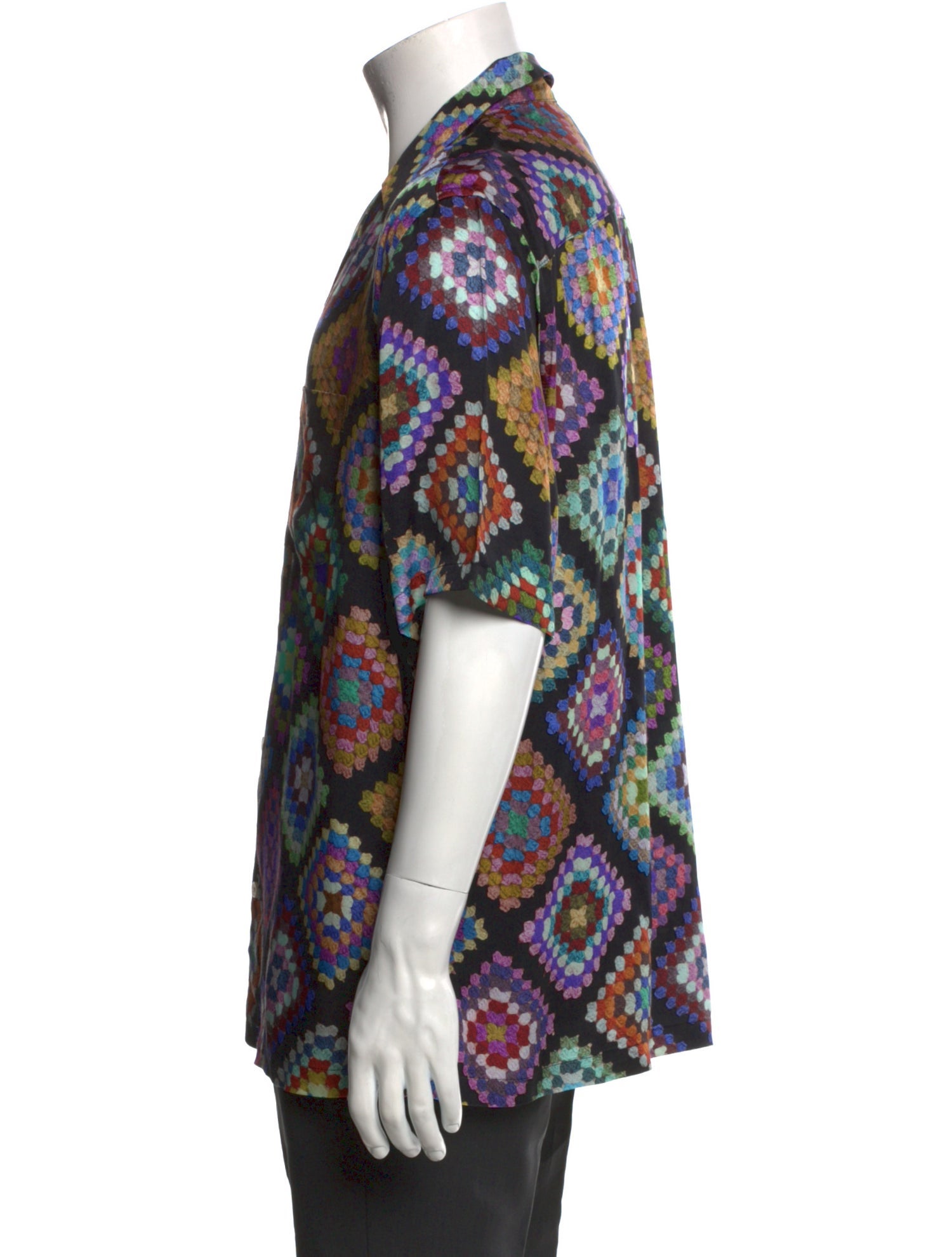 AllSaints Printed Short Sleeve Shirt