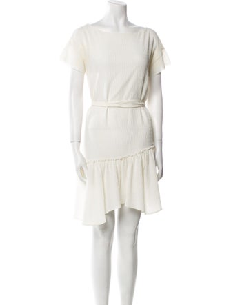 AllSaints Bateau Neckline Knee-Length Dress