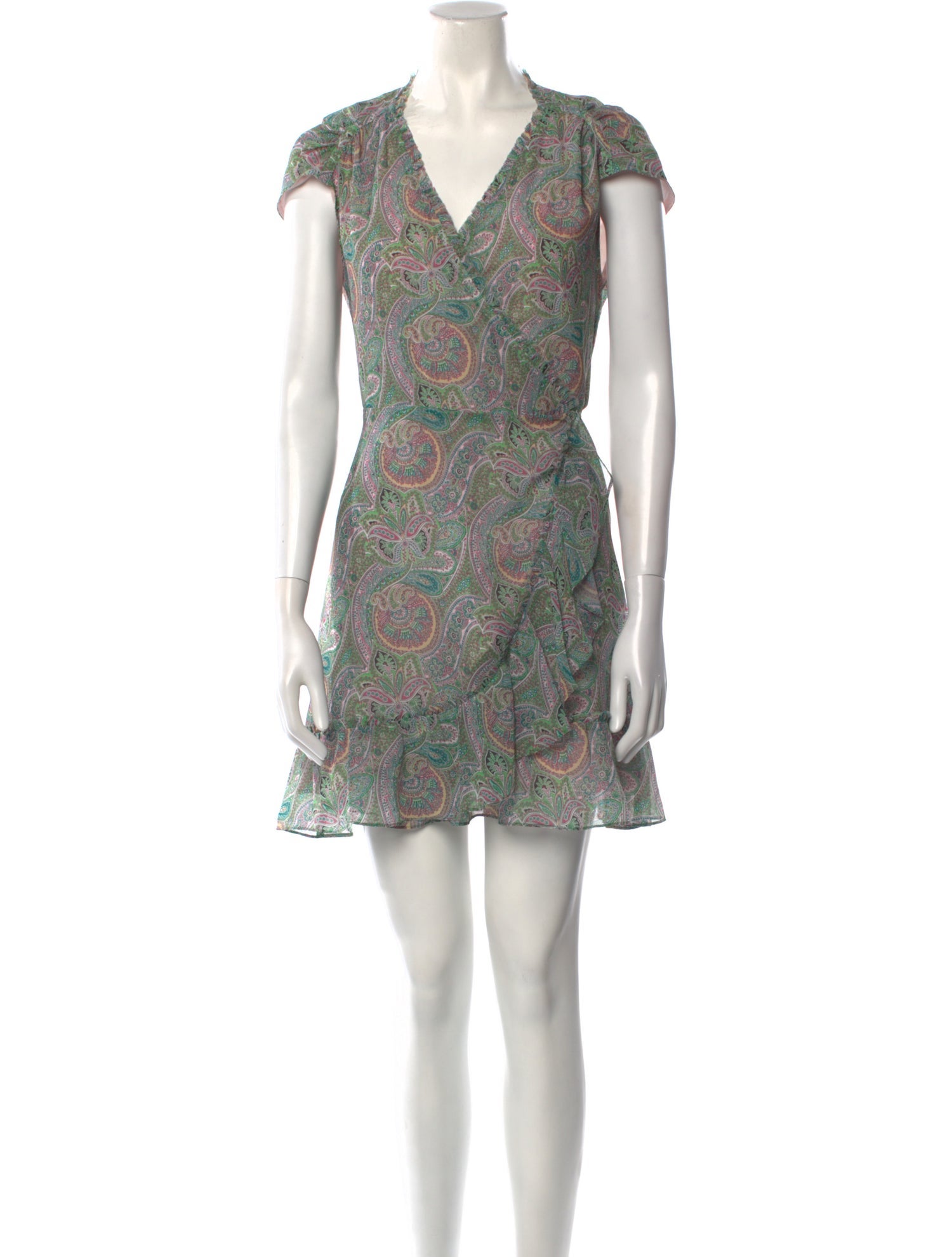AllSaints Paisley Print Mini Dress
