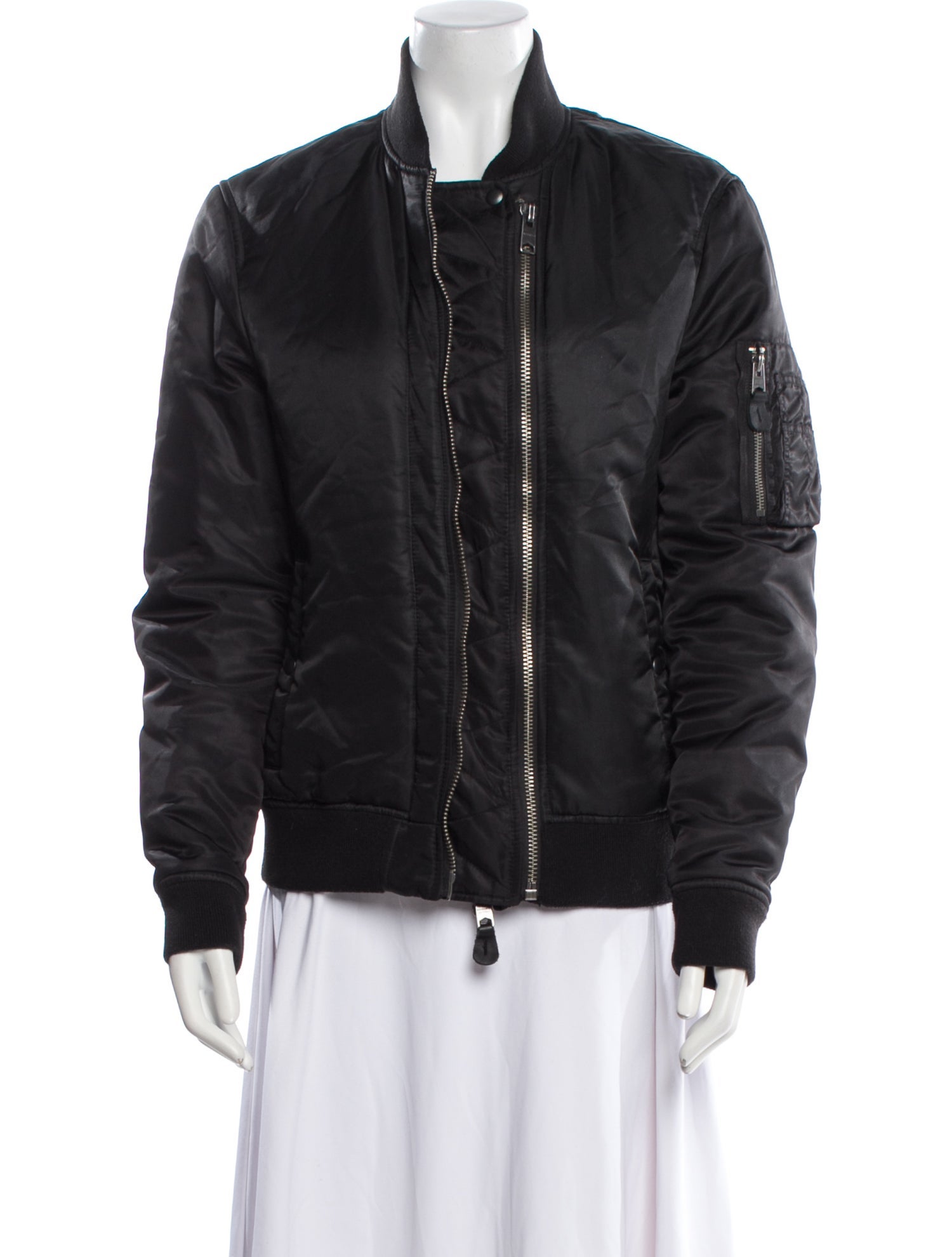 AllSaints Nylon Bomber Jacket