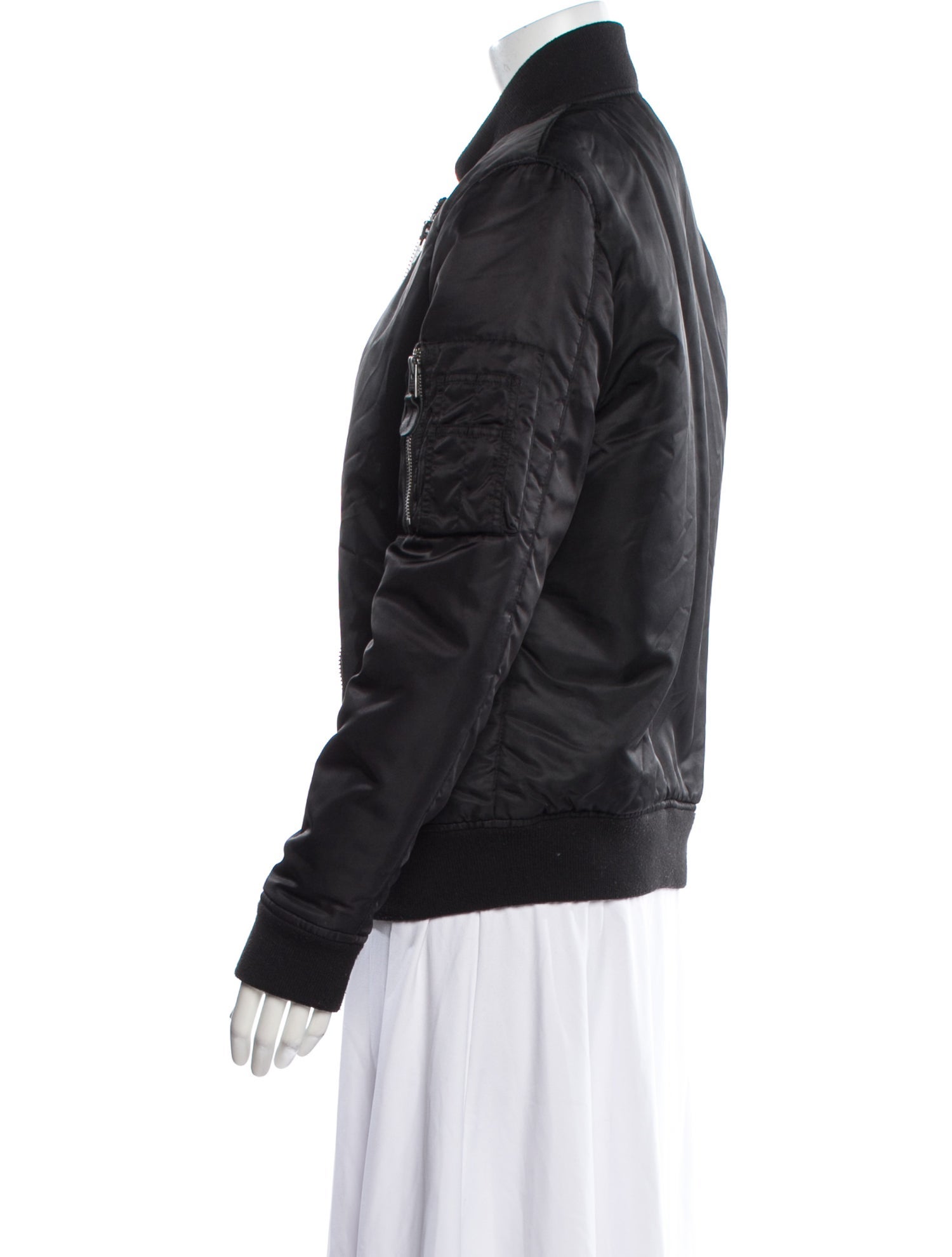 AllSaints Nylon Bomber Jacket