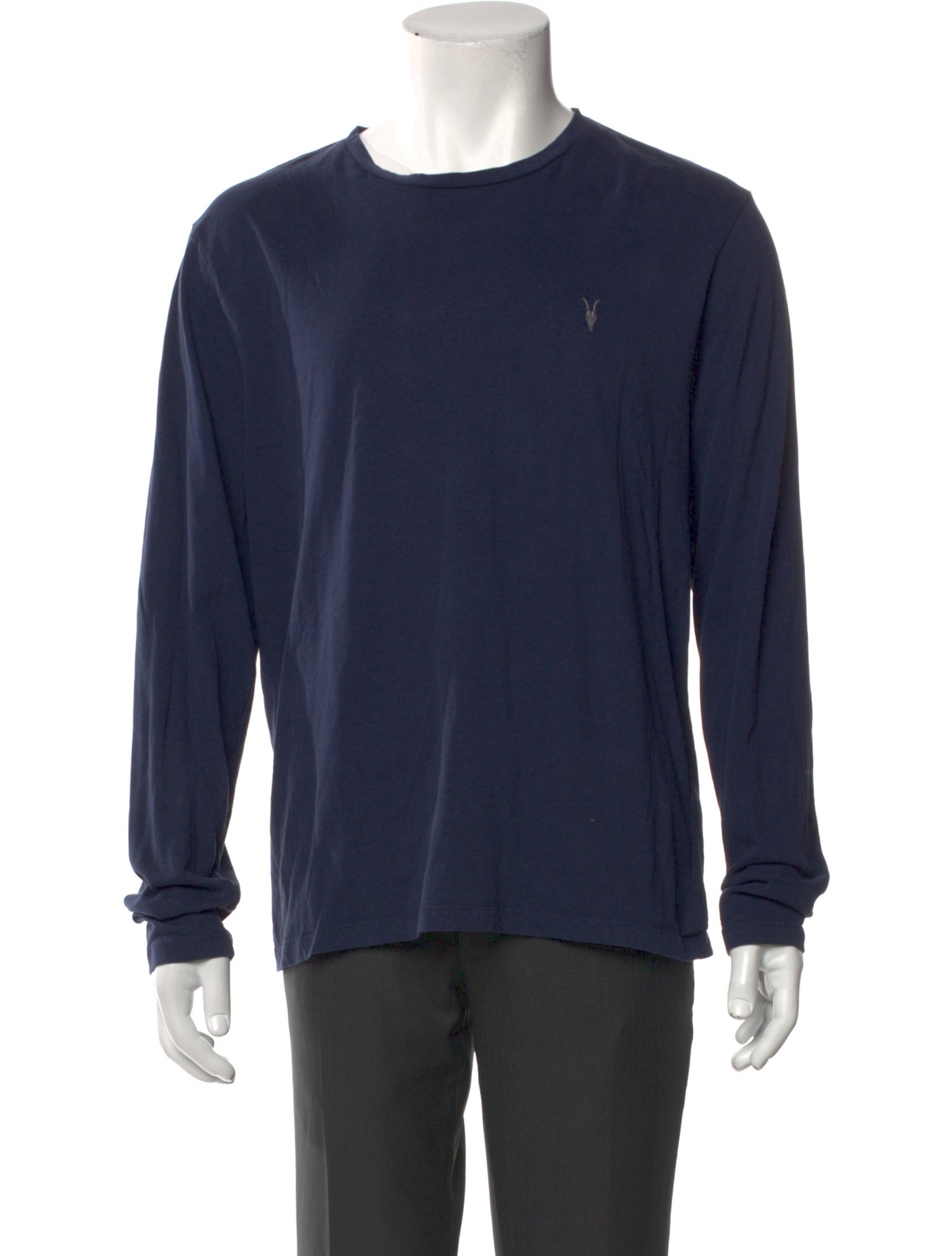 AllSaints Crew Neck Long Sleeve T-Shirt