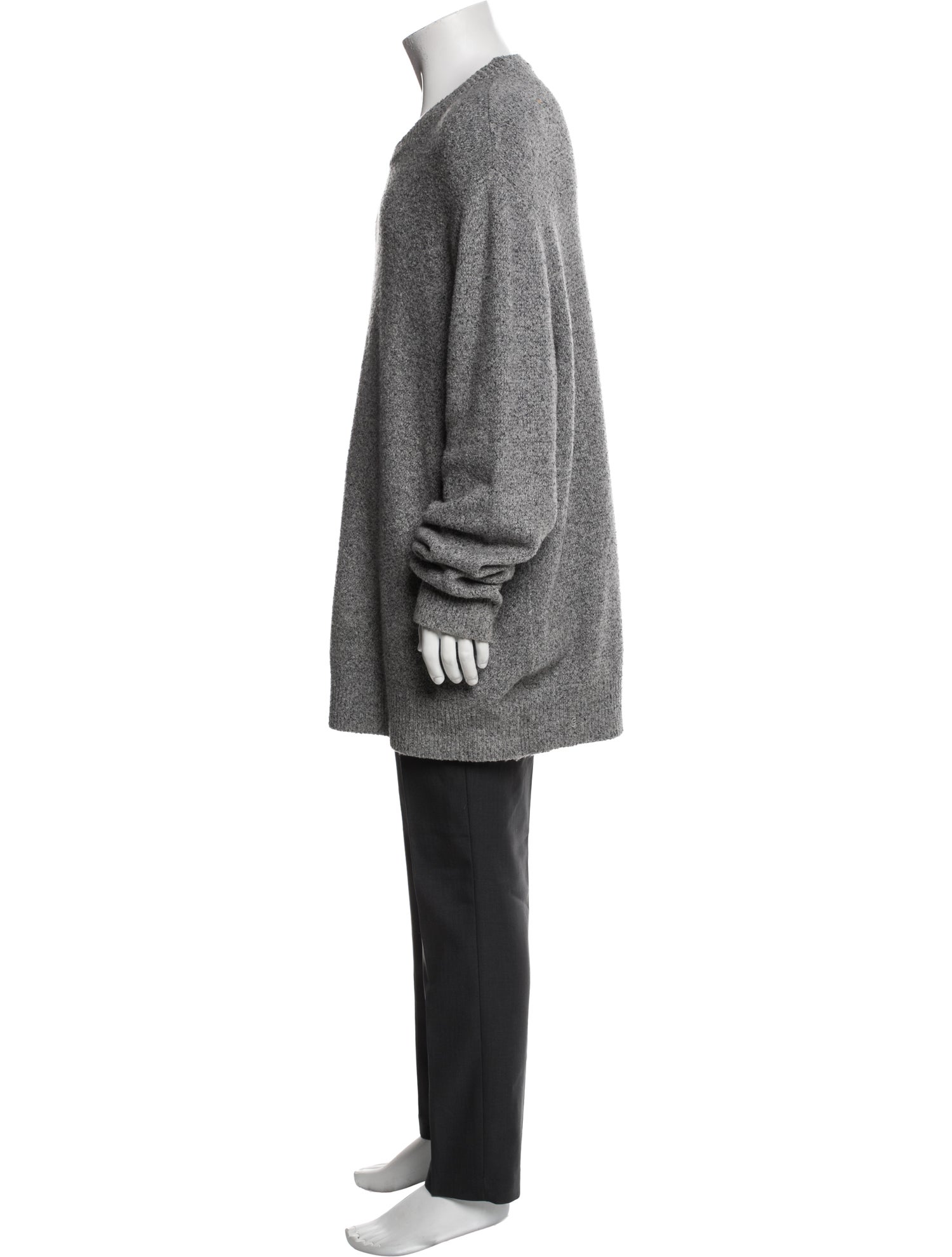 AllSaints Crew Neck Long Sleeve Pullover