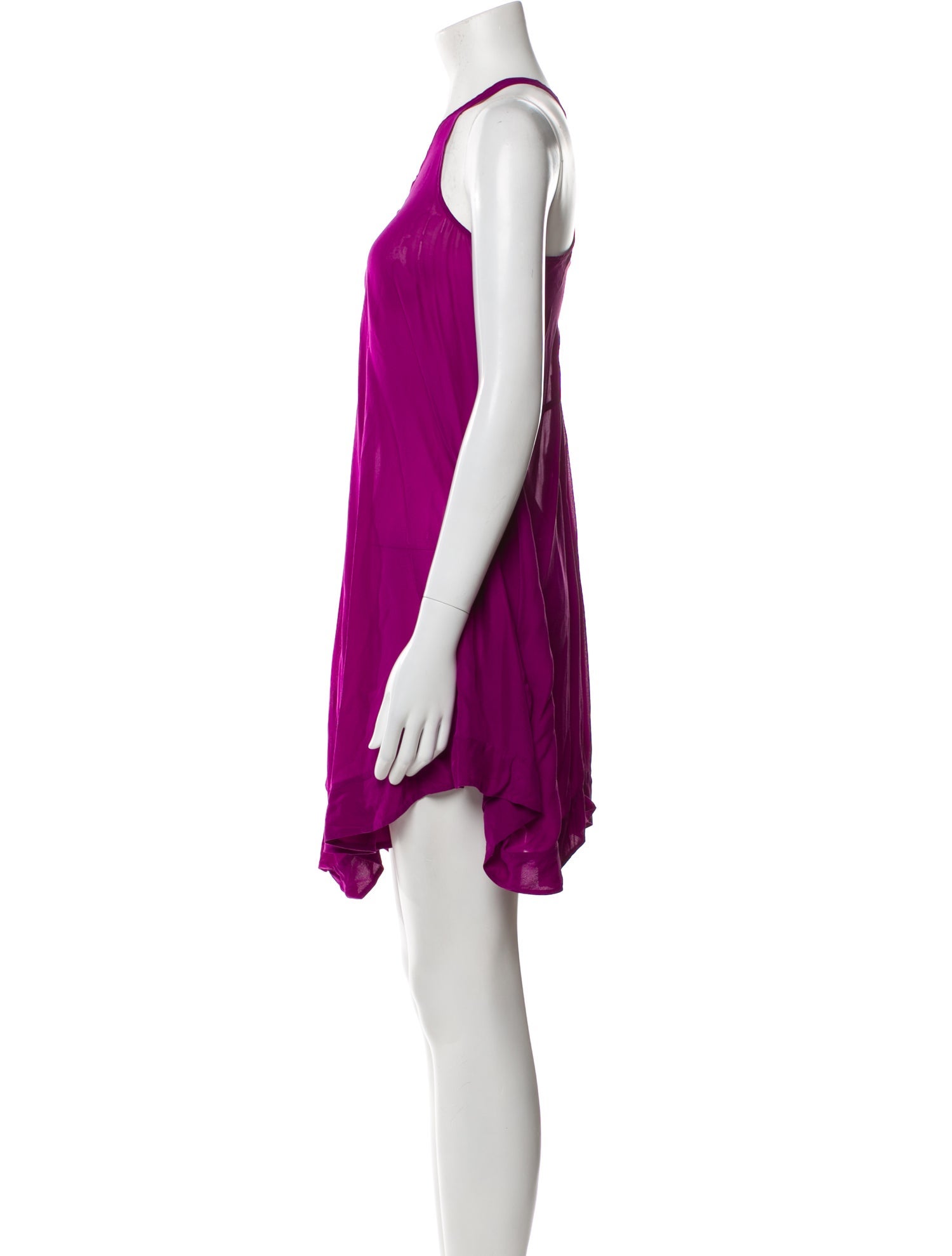 AllSaints Silk Mini Dress