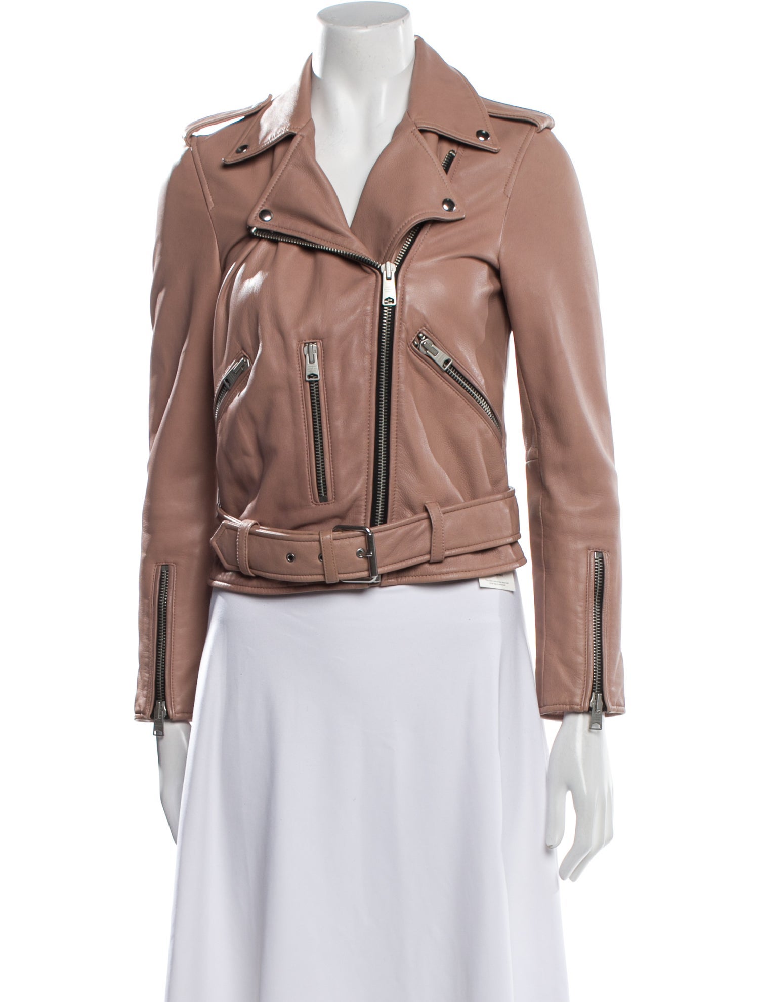 AllSaints Leather Biker Jacket