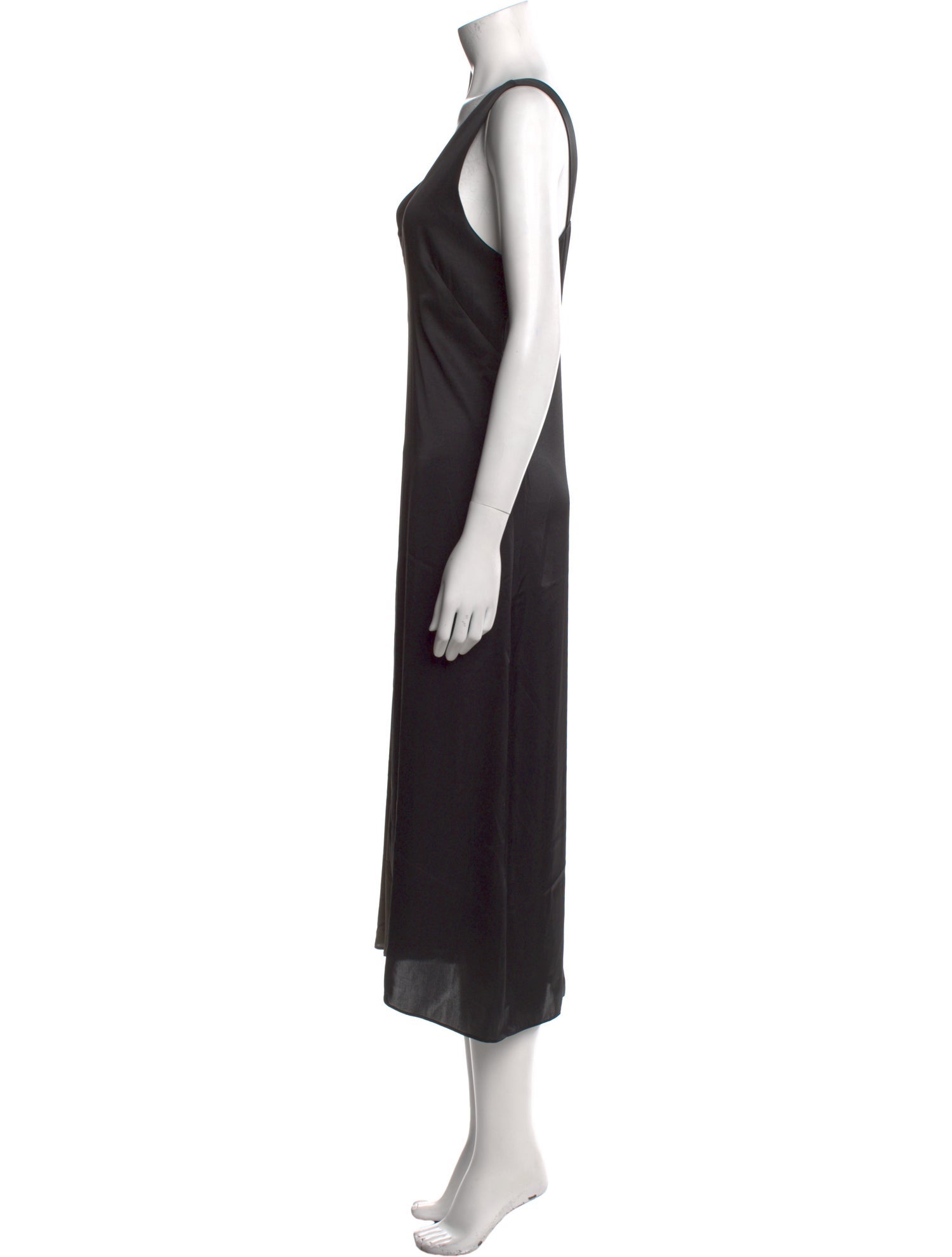 AllSaints V-Neck Long Dress