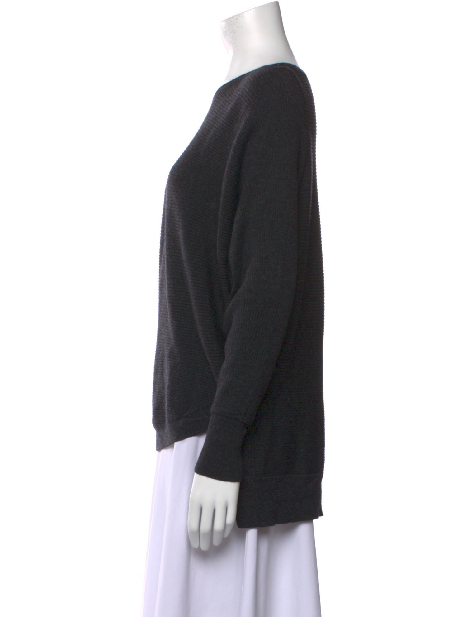 AllSaints Merino Wool Bateau Neckline Sweater