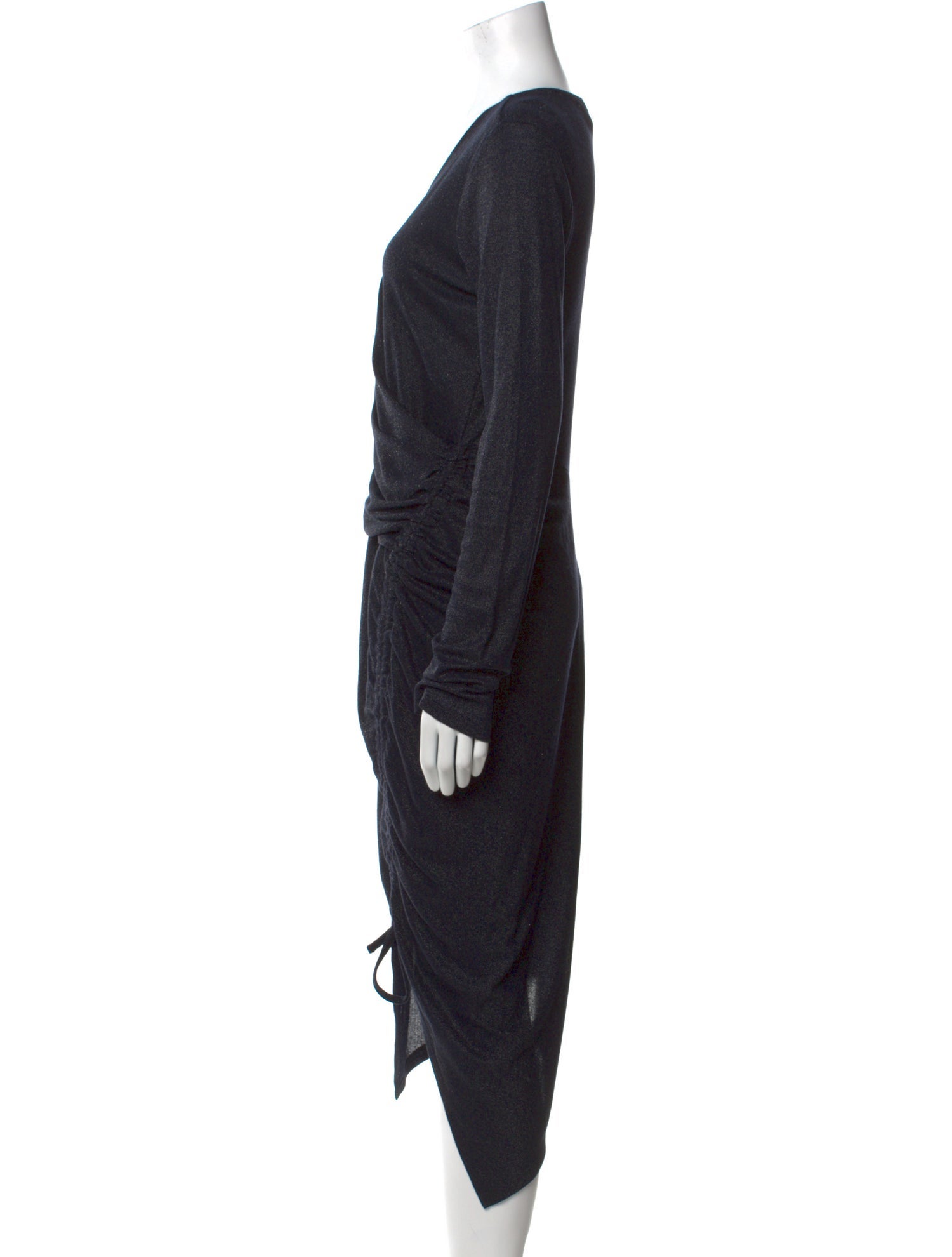 AllSaints V-Neck Midi Length Dress w/ Tags