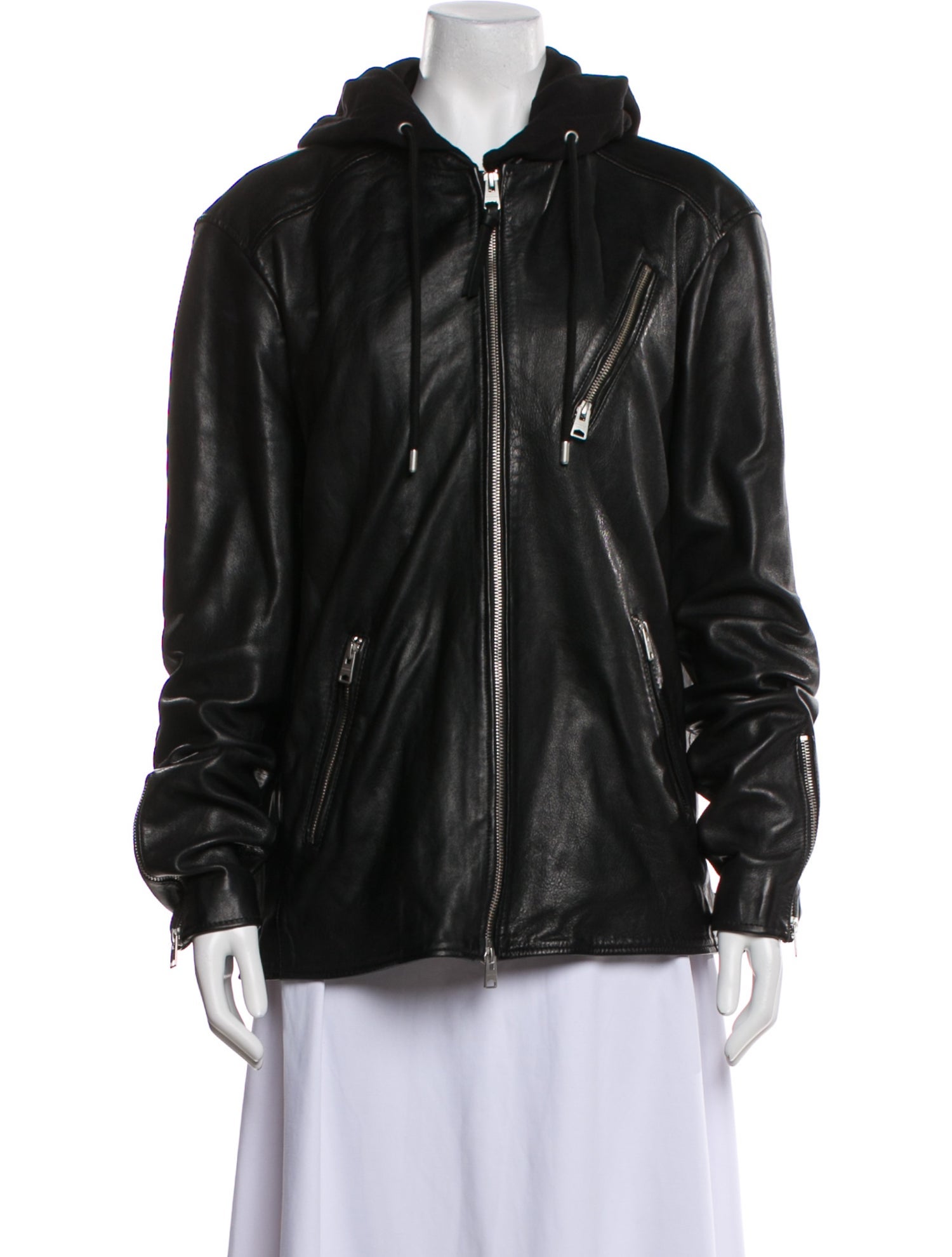 AllSaints Leather Biker Jacket