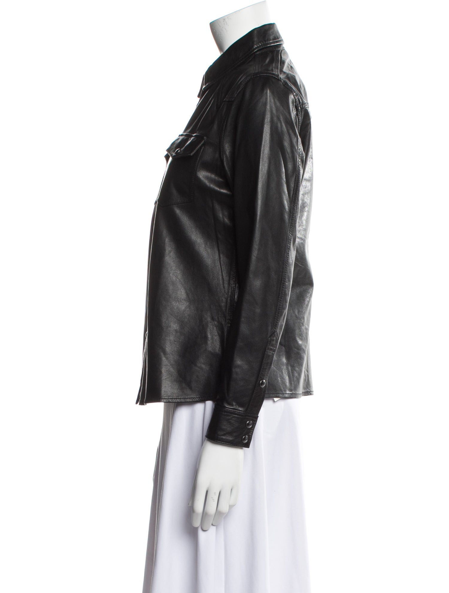 AllSaints Leather Biker Jacket