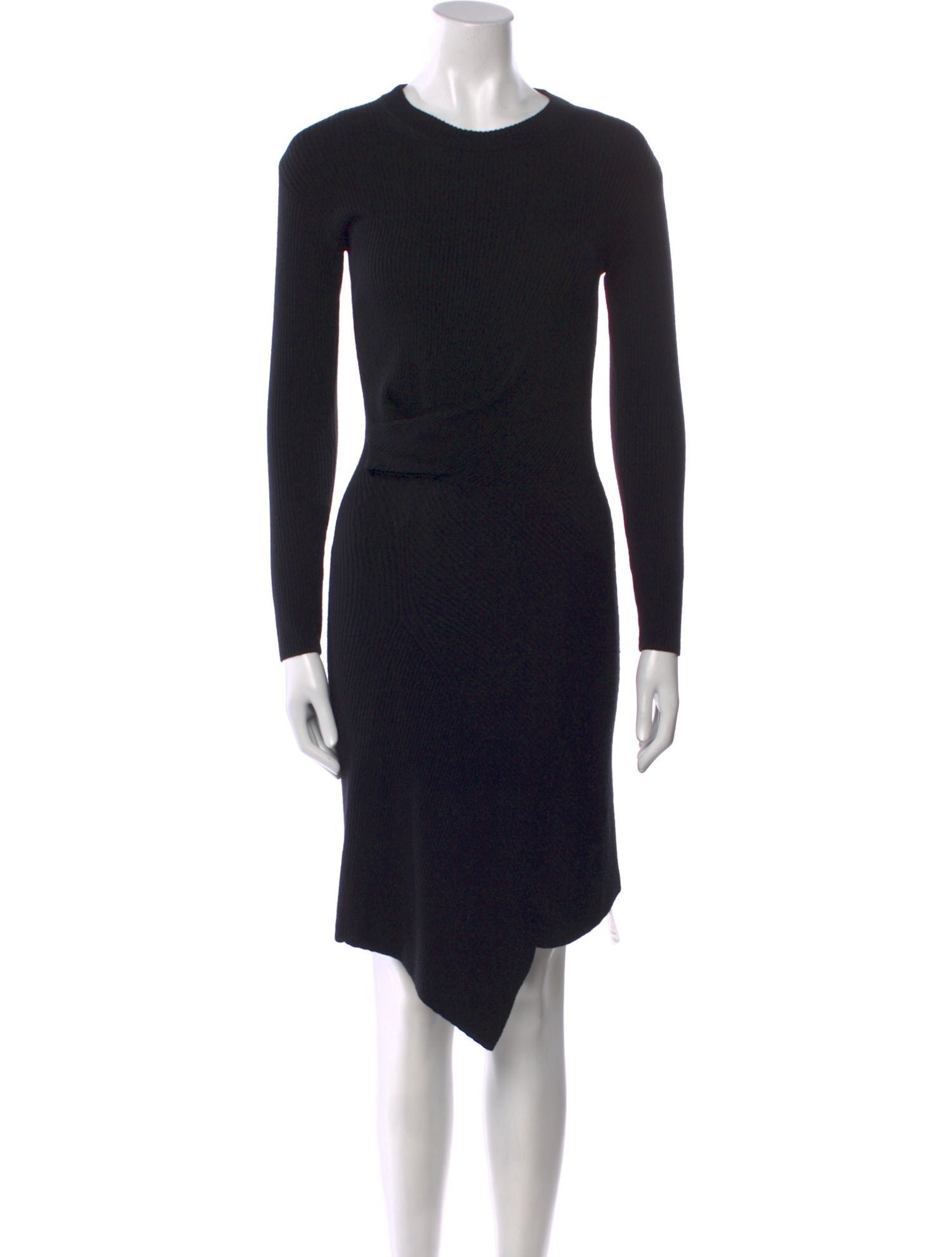 AllSaints Lambswool Midi Length Dress