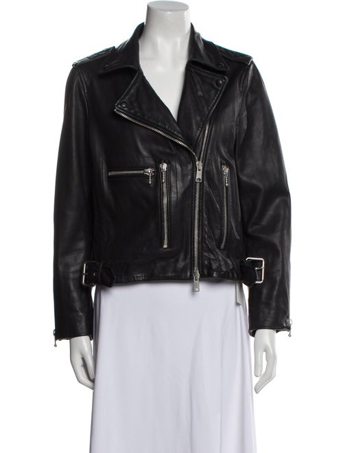AllSaints Leather Biker Jacket
