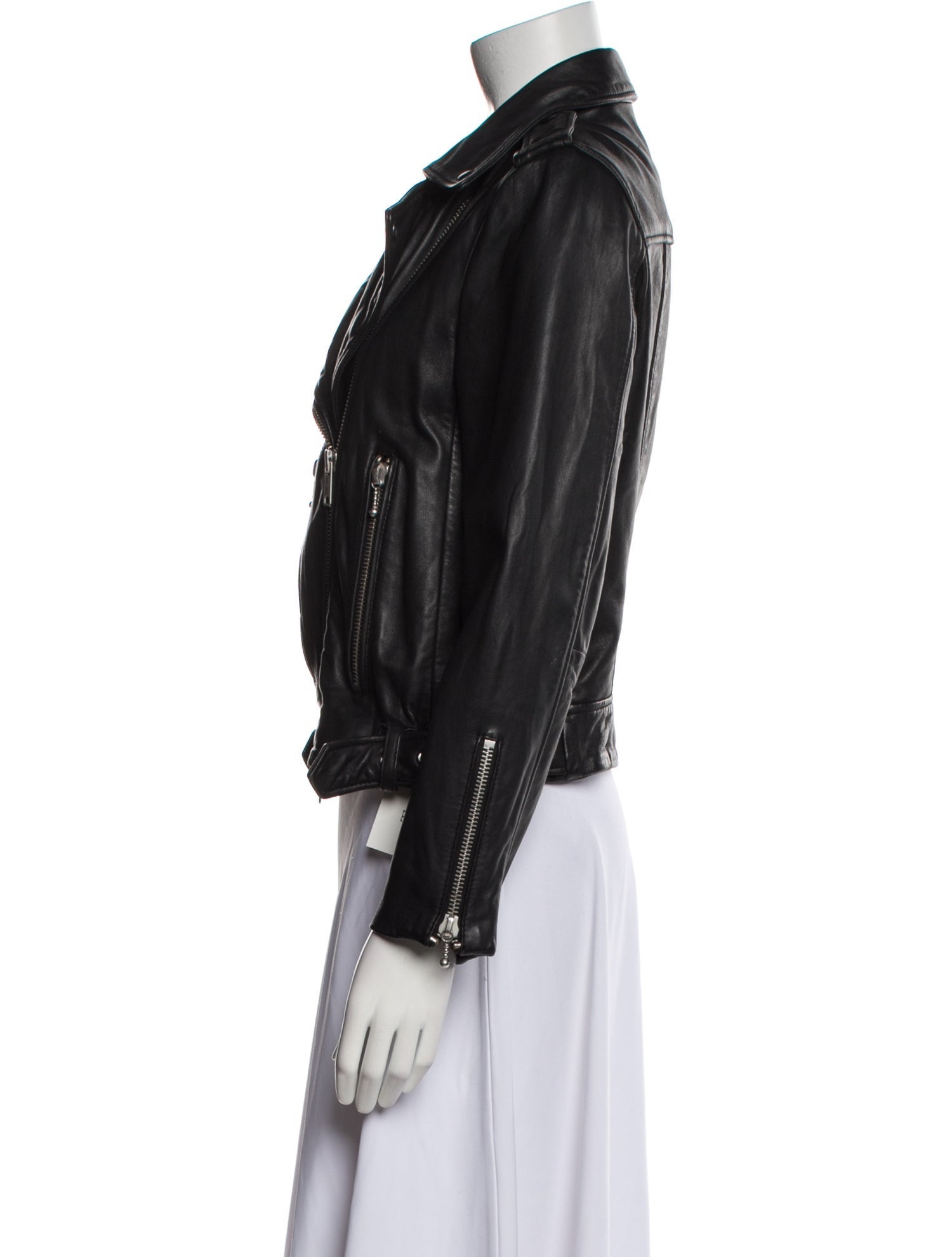 AllSaints Leather Biker Jacket