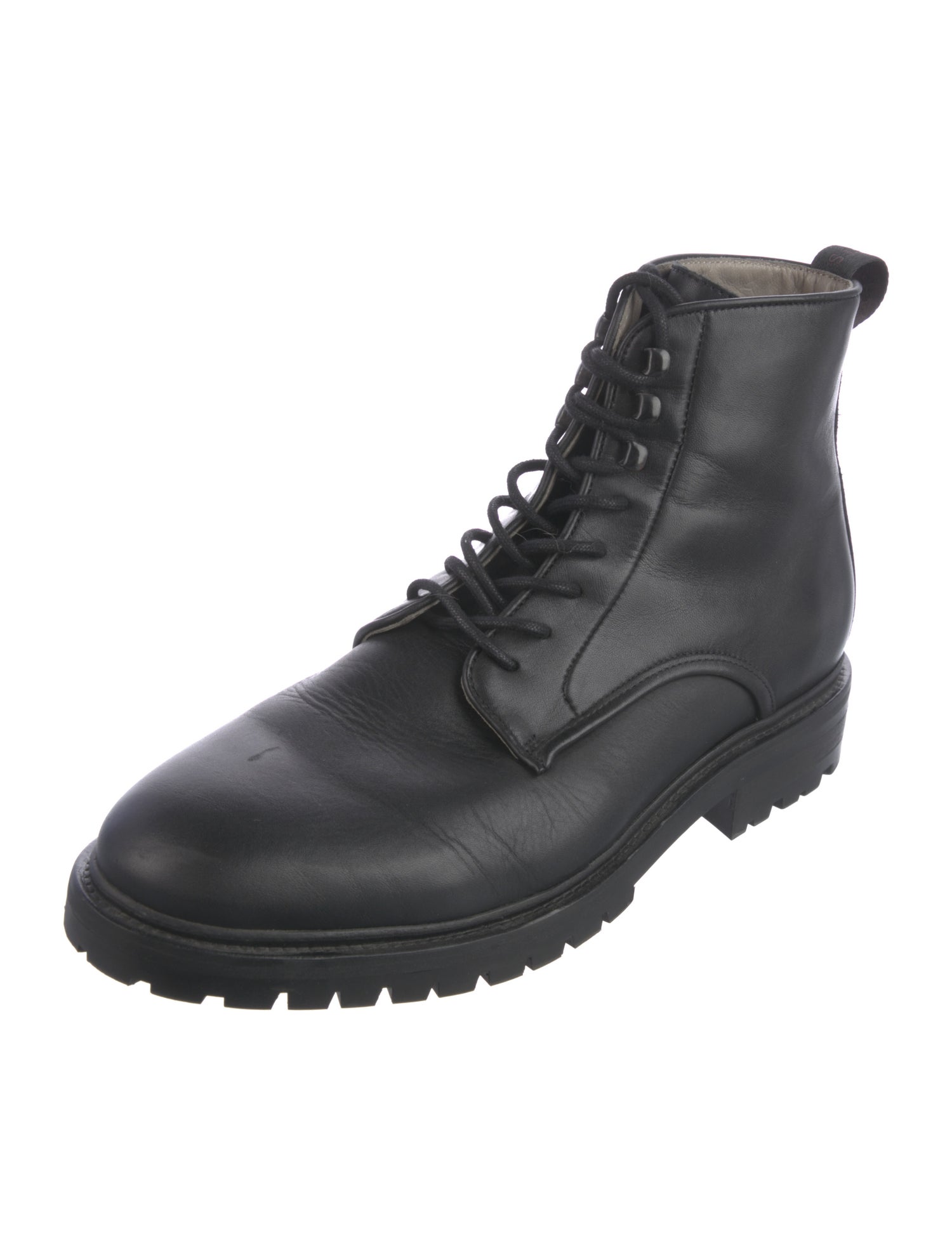 AllSaints Leather Combat Boots