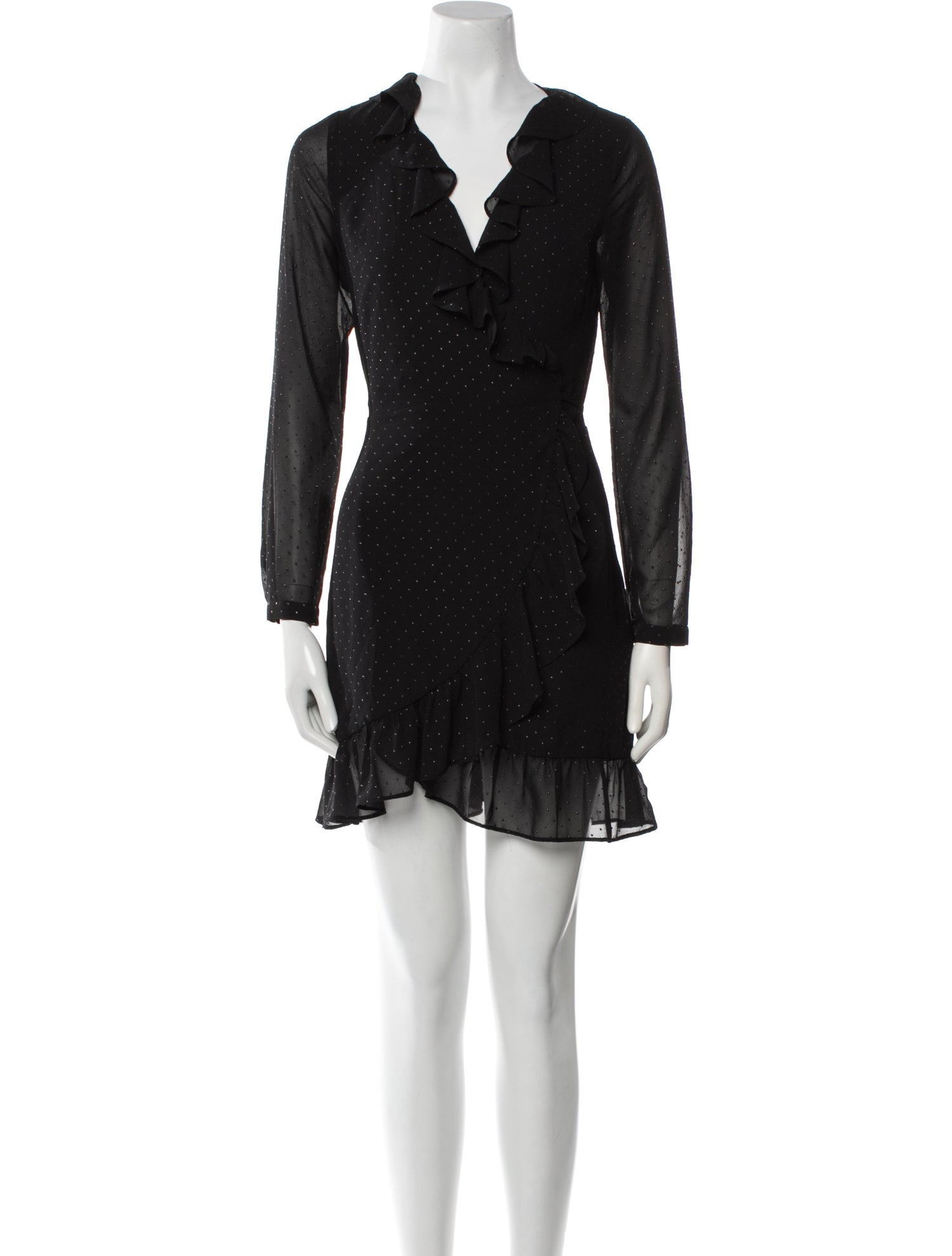 AllSaints V-Neck Mini Dress
