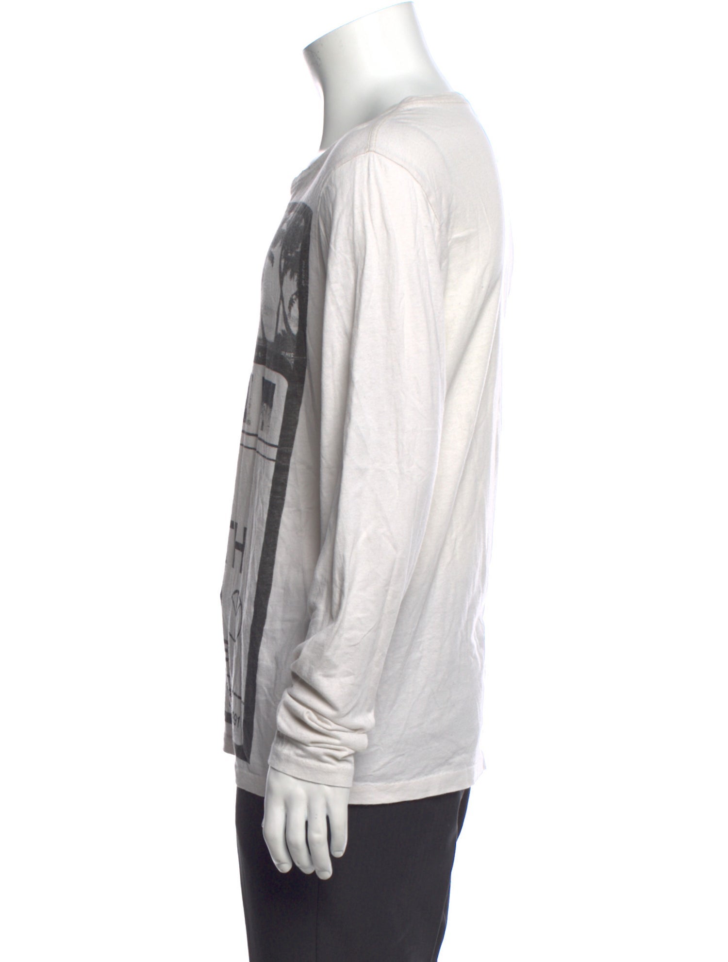 AllSaints Graphic Print Crew Neck T-Shirt