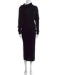 AllSaints Wool Long Dress