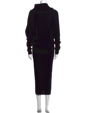 AllSaints Wool Long Dress