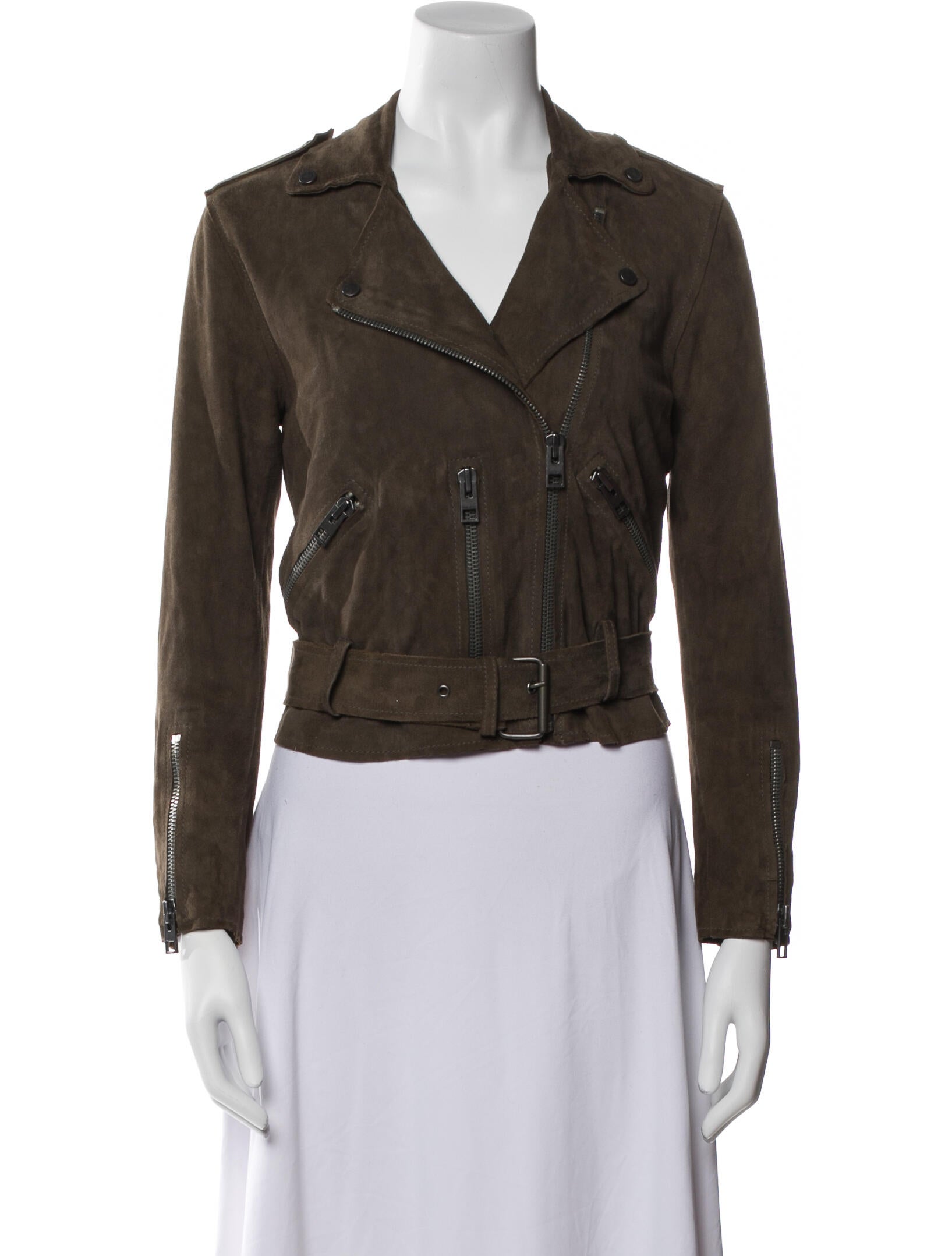 AllSaints Leather Biker Jacket