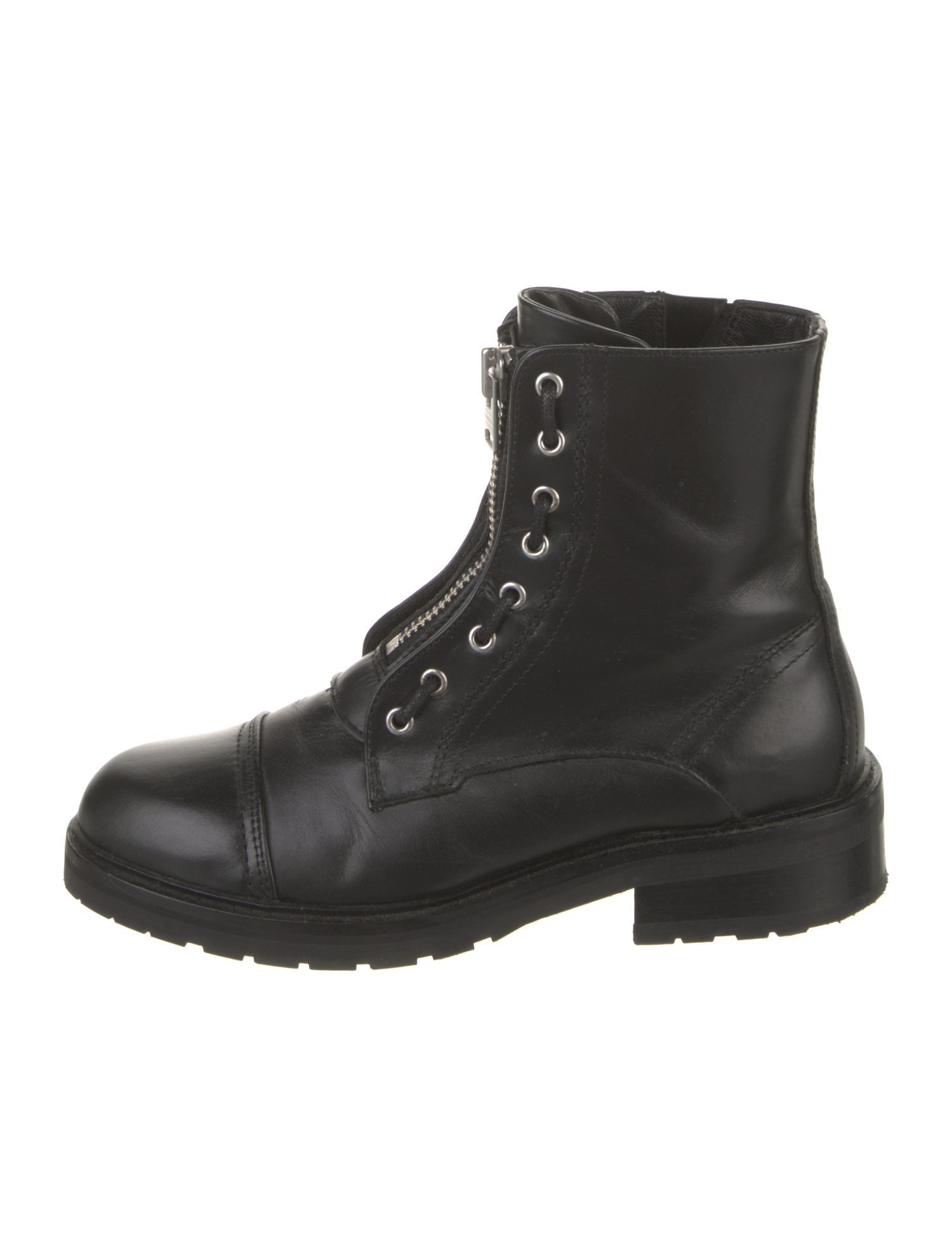 AllSaints Leather Combat Boots