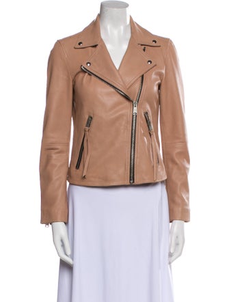 AllSaints Leather Biker Jacket