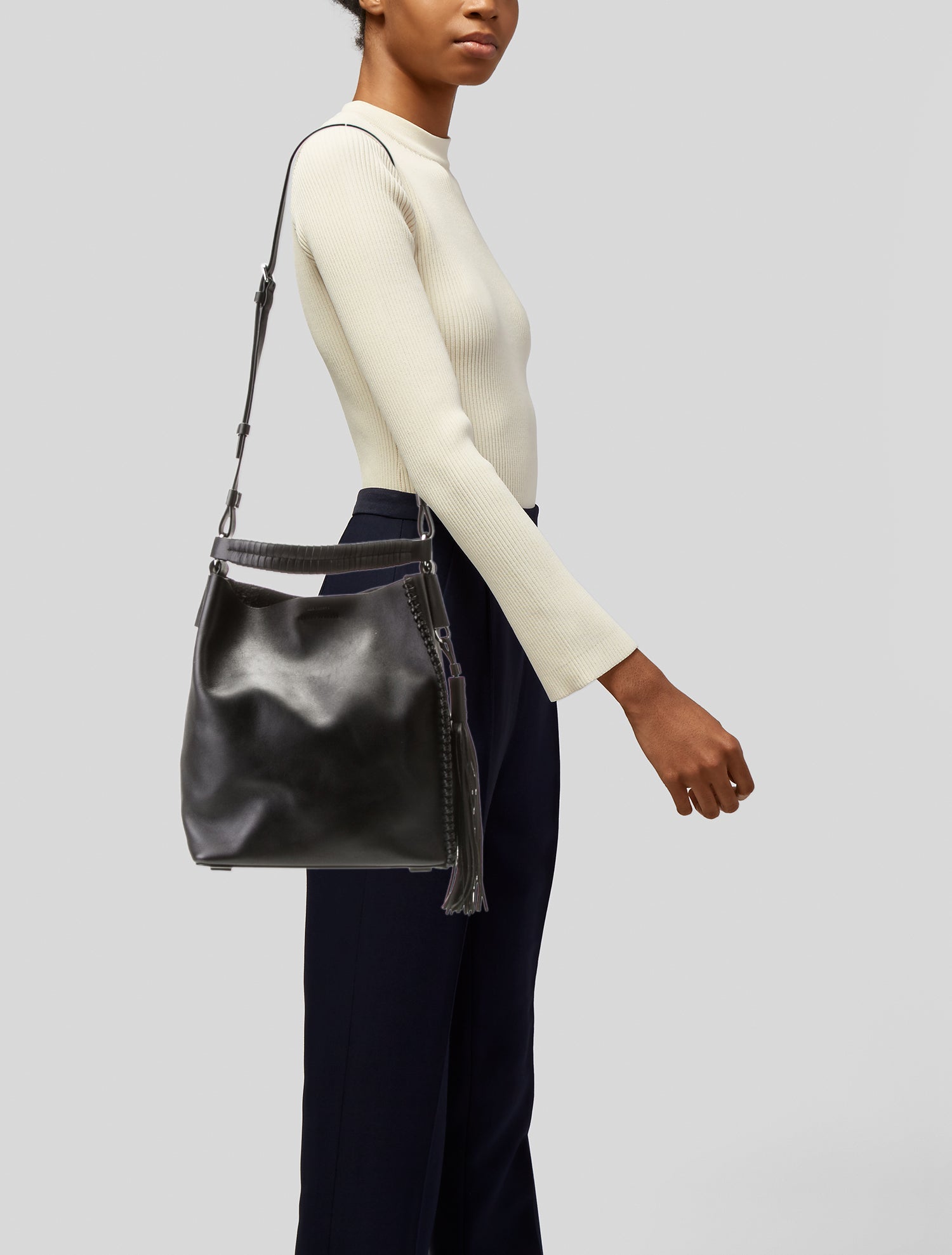 AllSaints Leather Shoulder Bag