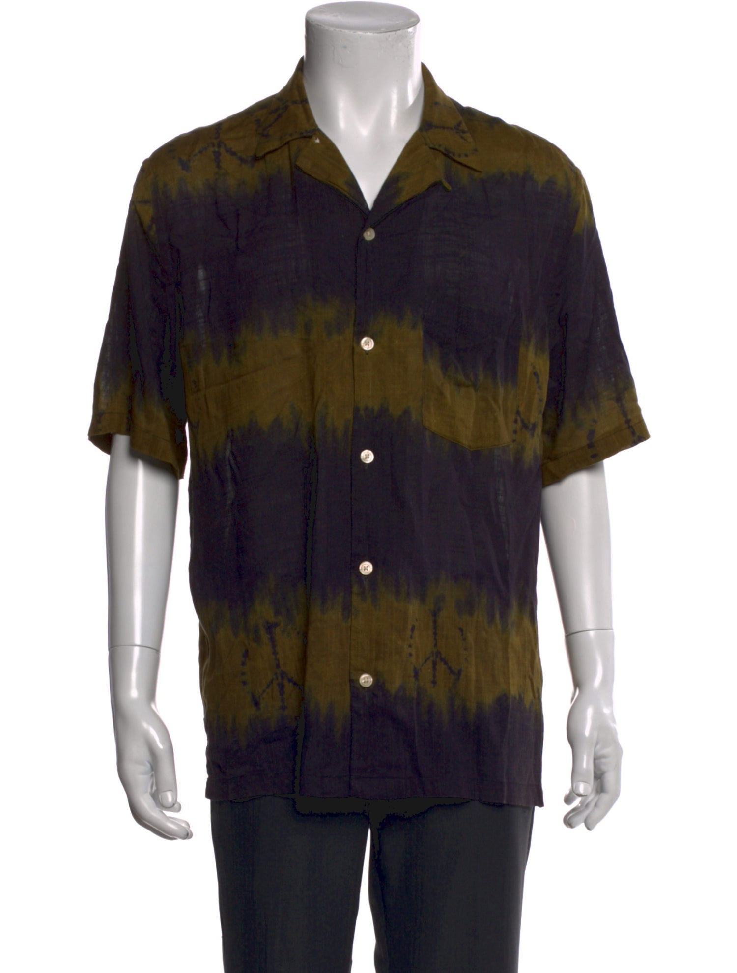 AllSaints Printed Short Sleeve Shirt