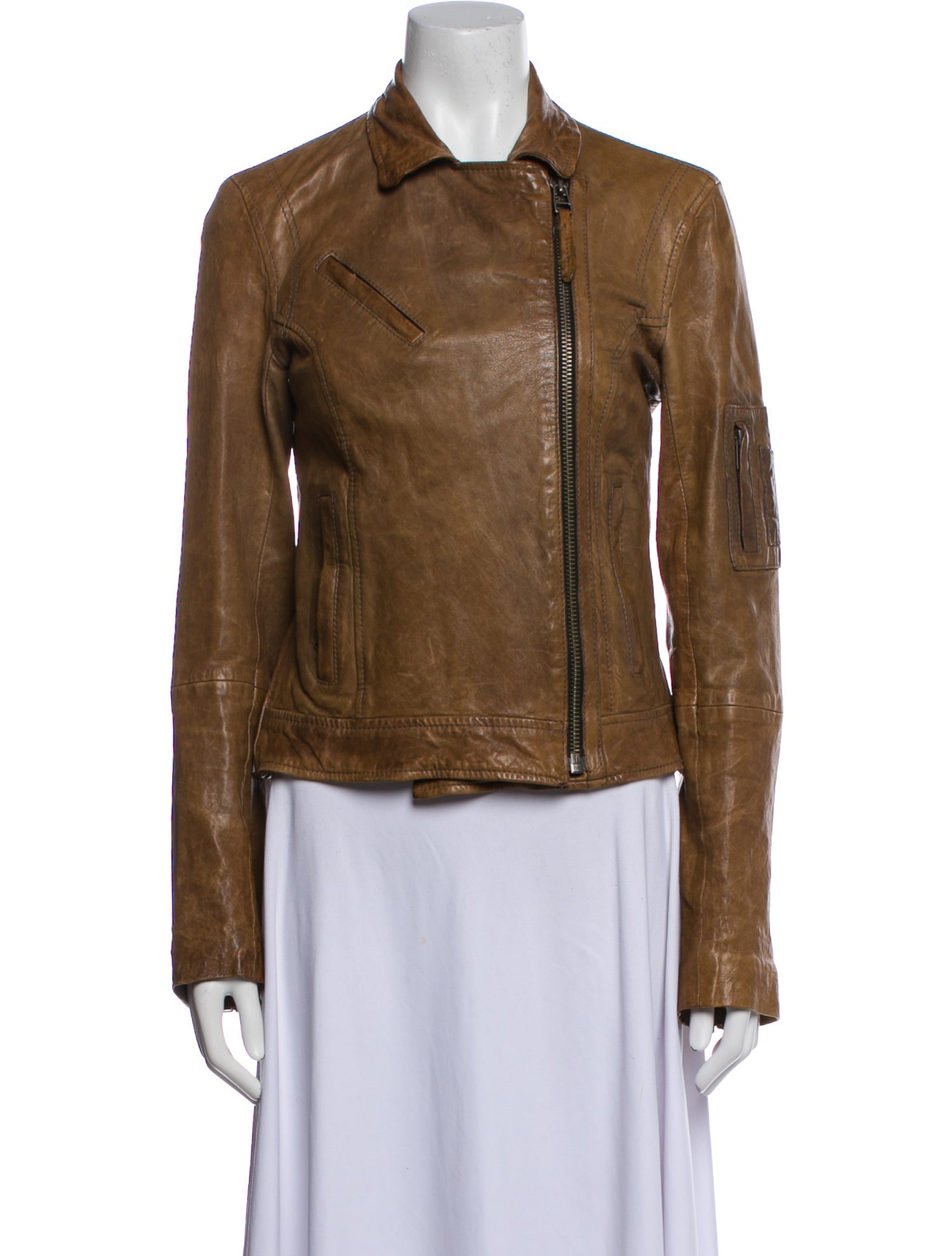 AllSaints Leather Biker Jacket