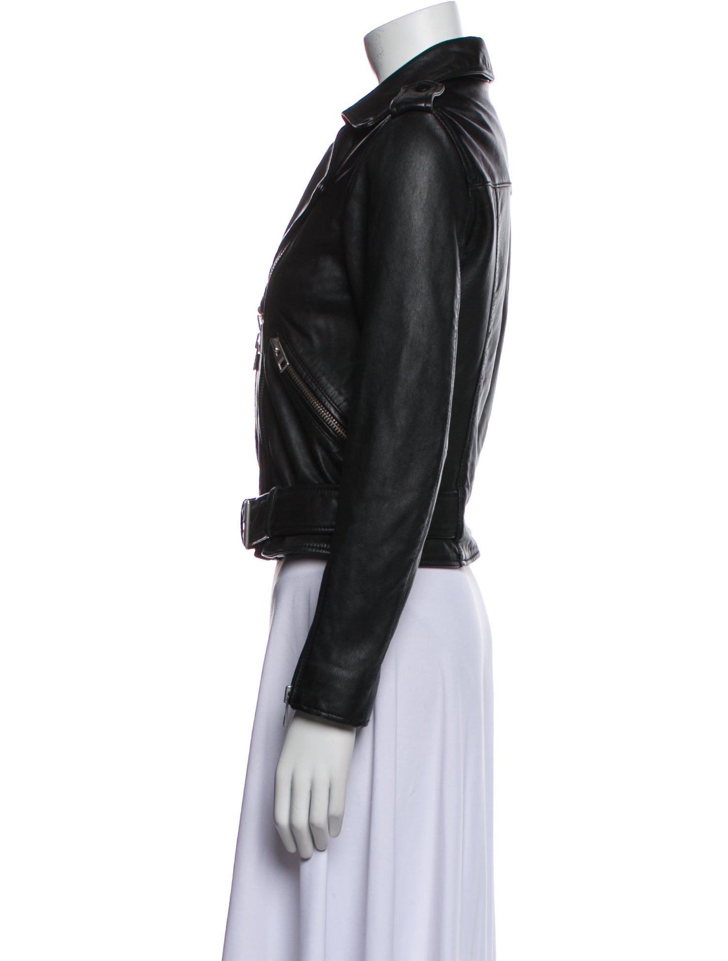 AllSaints Leather Biker Jacket